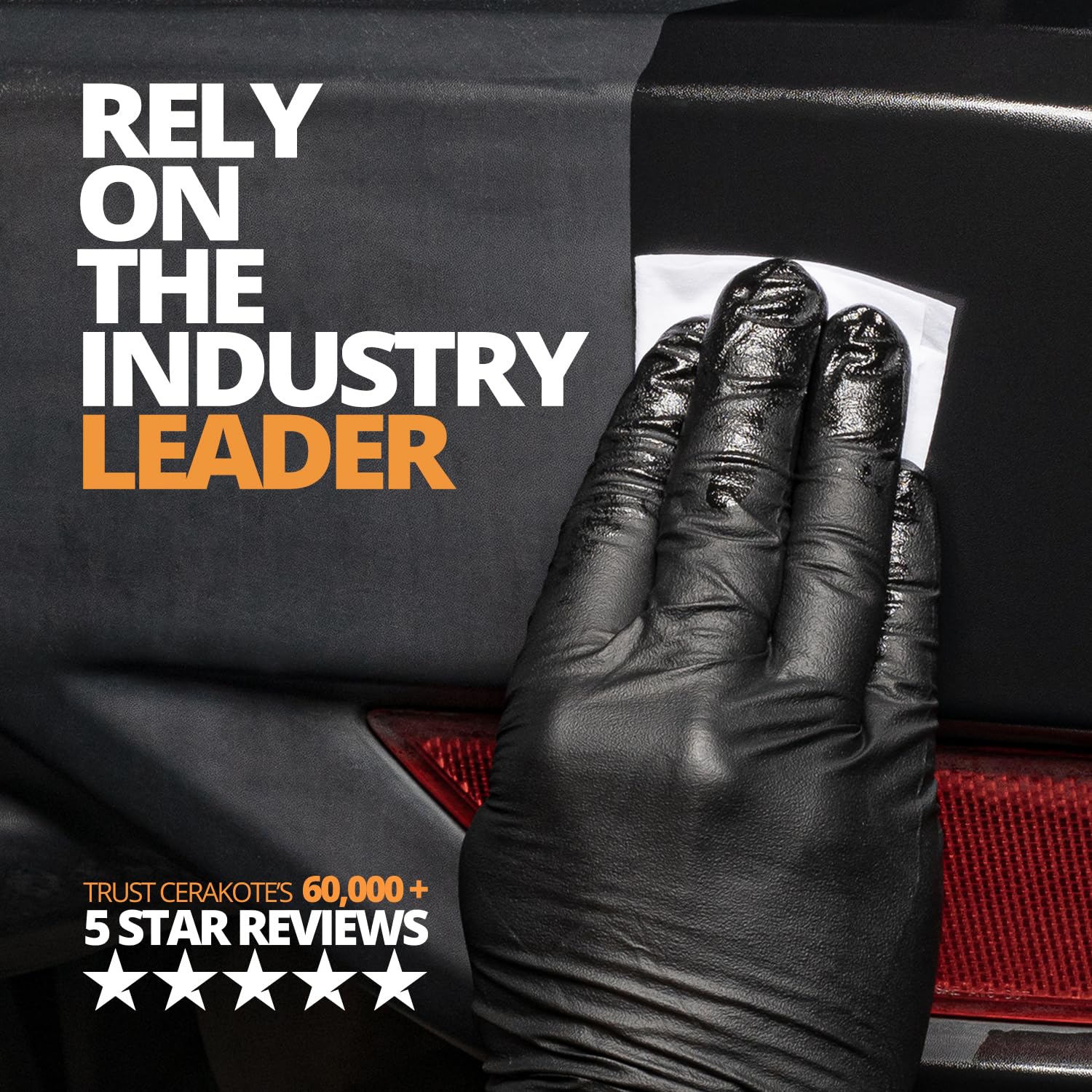 Cerakote Ceramic Trim Coat Kit - Quick Plastic Trim Restorer - Ceramic Coating Black Trim Restoration To Last Over 200 Washes -