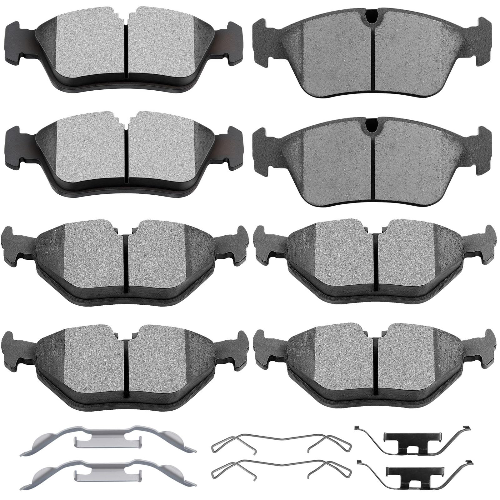 Scitoo D781 D763 Front Rear Ceramic Brake Pads Sets Fit For Bmw 318I 318Is 318Ti 320I 323Ci 323I 323Is 325Ci 325I 325Xi 328Ci 32