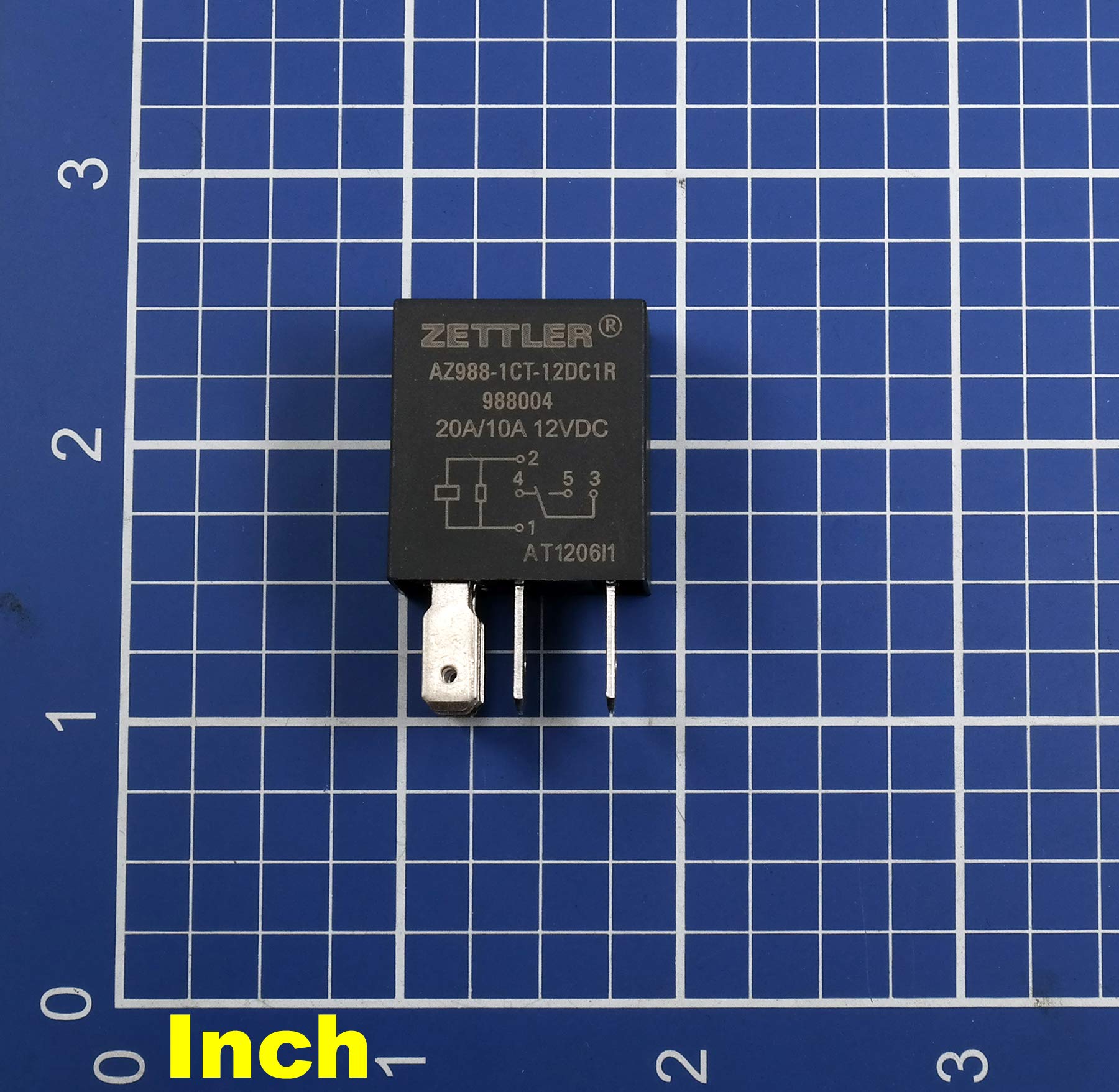 American Zettler Az988-1Ct-12Dc1R Automotive Relays By American Zettler