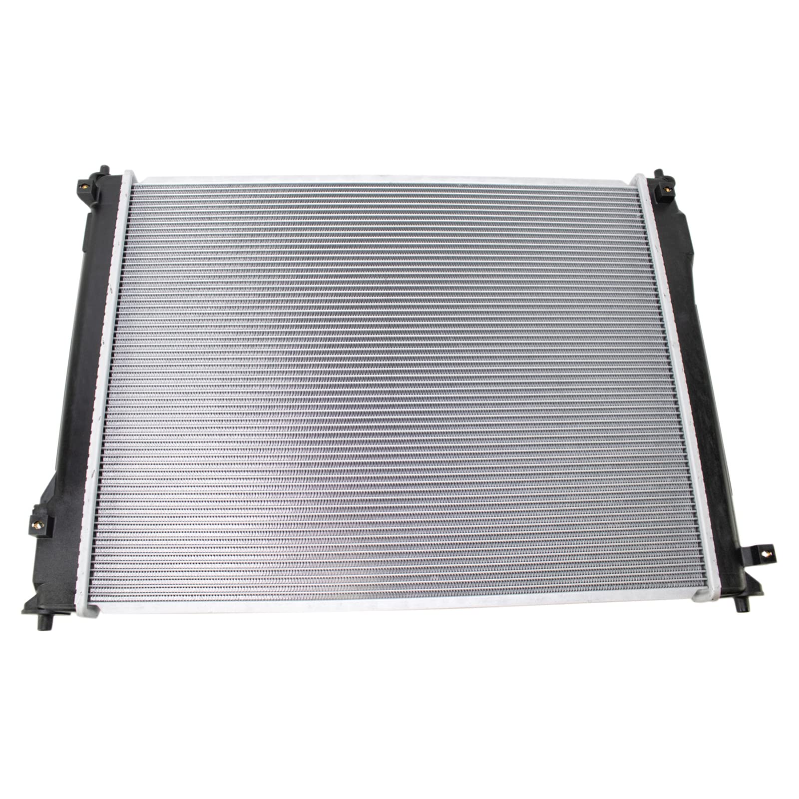 Trq Radiator Assembly Aluminum Core Compatible With 16-21 Honda Civic Cu13583