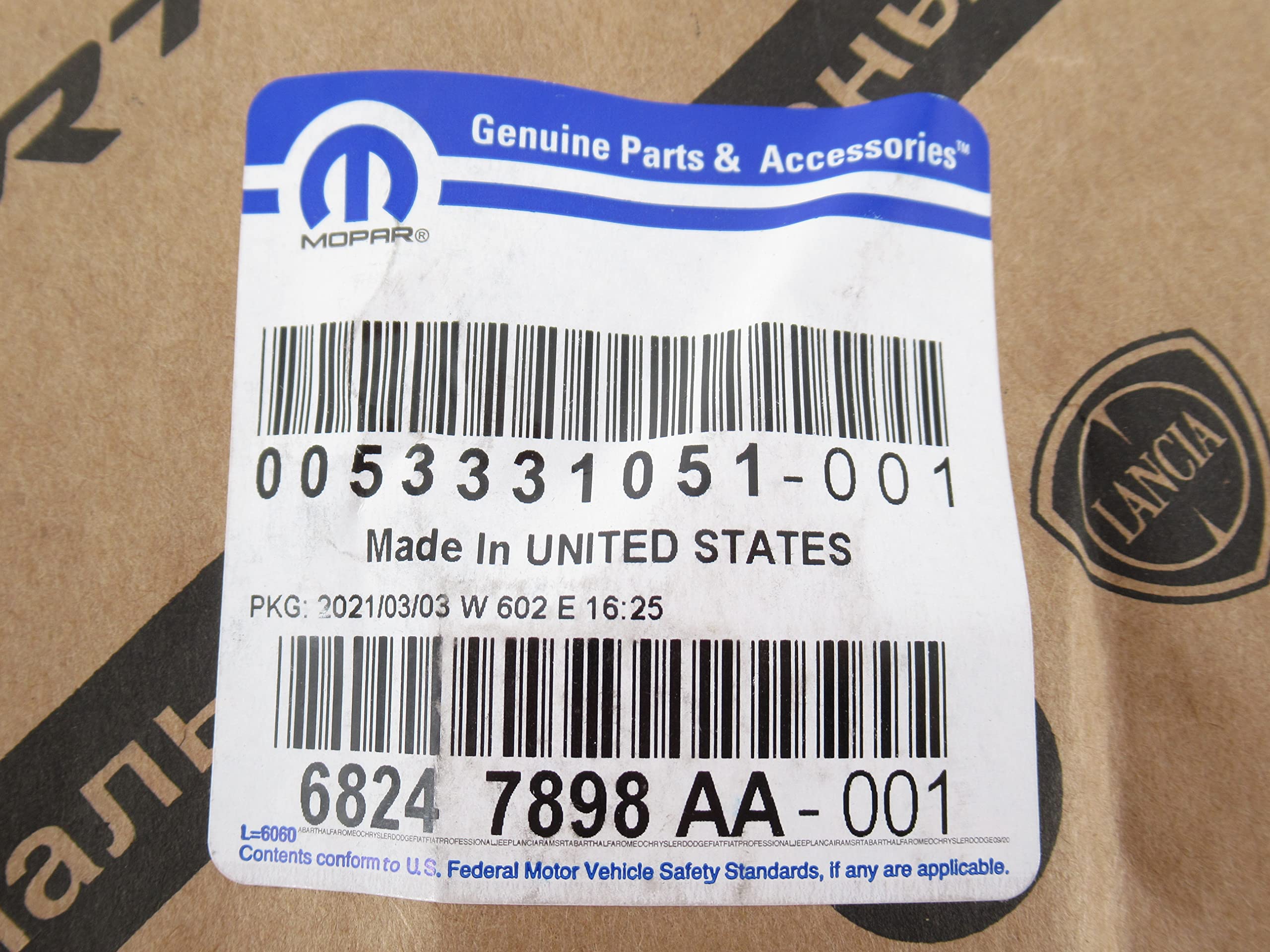 New Oem Dodge Ram Mopar Front Fender Emblem/Nameplate Flat Black And Red ''Hemi'' And In Red ''5.7 Liter''68247898Aa