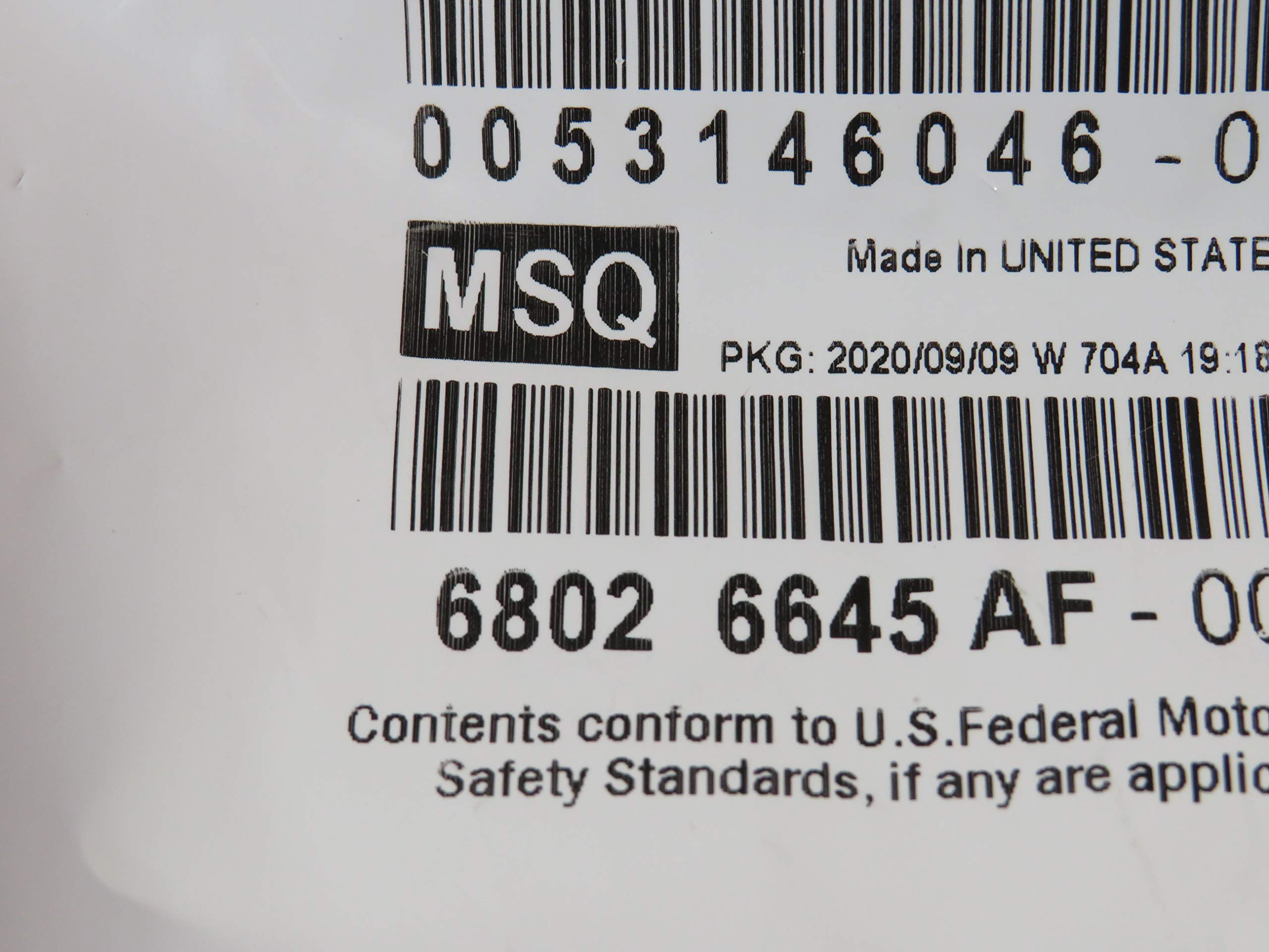 Mopar 68026645Af Bracket Fascia Support