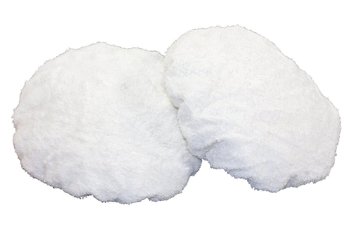 Wen 10A323 Cotton Polishing Bonnets, 9-Inch To 10-Inch, 2-Pack