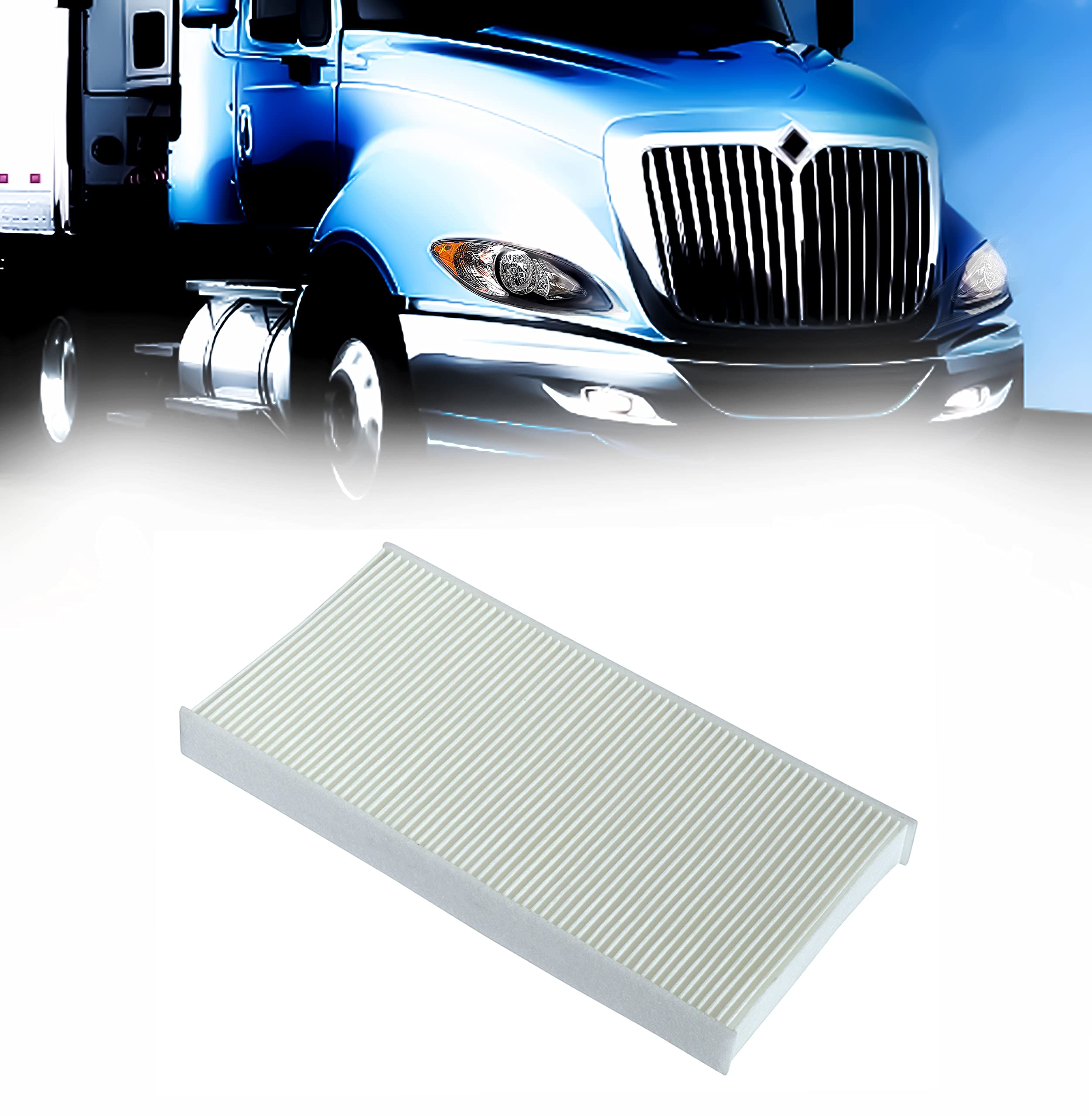 Torque Af27958 Cabin Air Filter Compatible With Select International 4000 Durastar Prostar Semi Trucks Accessories Parts Replace