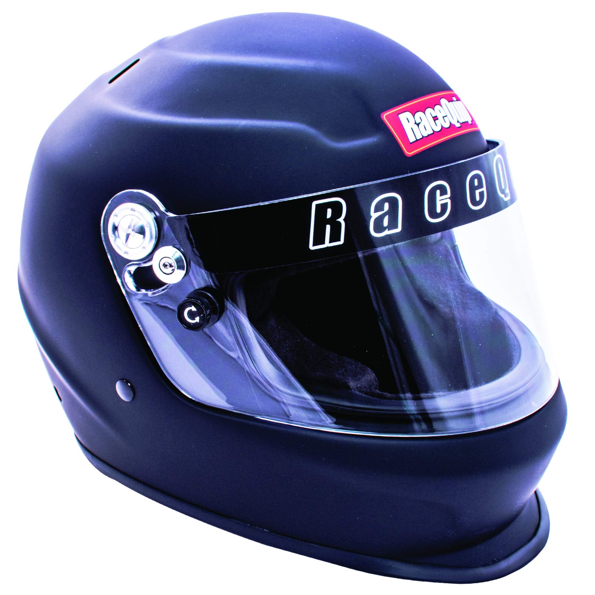 Racequip Full Face Auto Racing Helmet Model Sfi 24.1 Pro Youth Junior Kids Flat Black 2269996