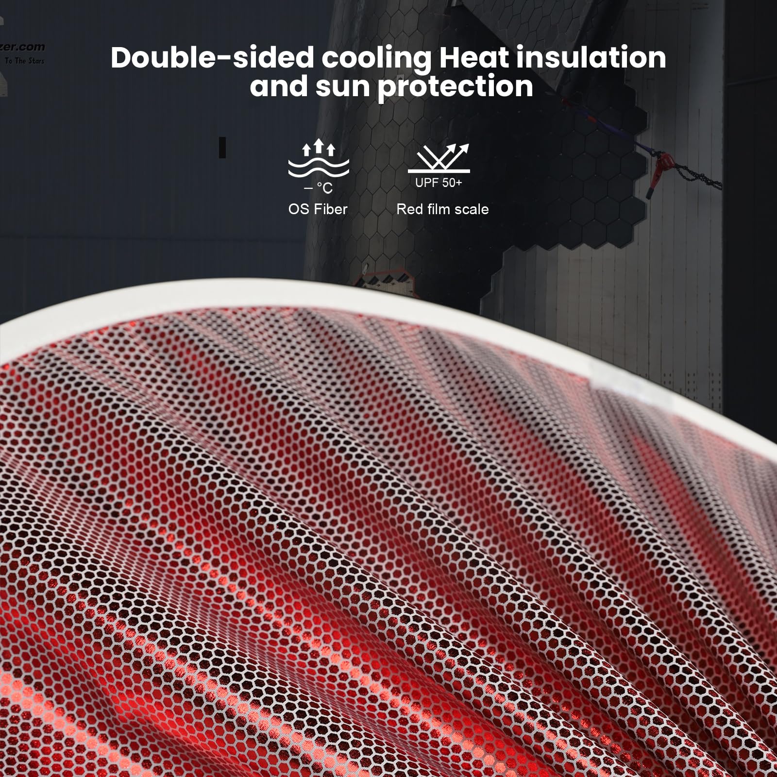 2025 Upgraded Tesla Model Y Roof Sunshade Heat-Insulating, Uv-Protective, Nano-Reflective Interior Accessories For Tesla Model Y