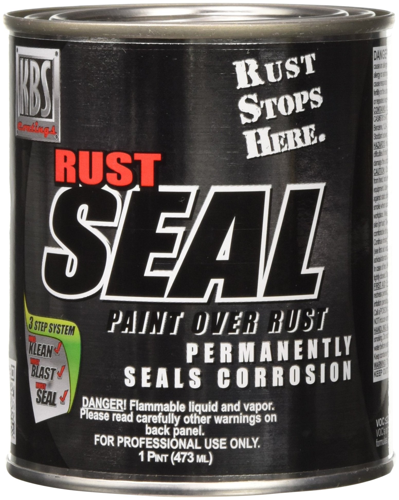 Kbs Coatings 4308 Off-White Rustseal - 1 Pint