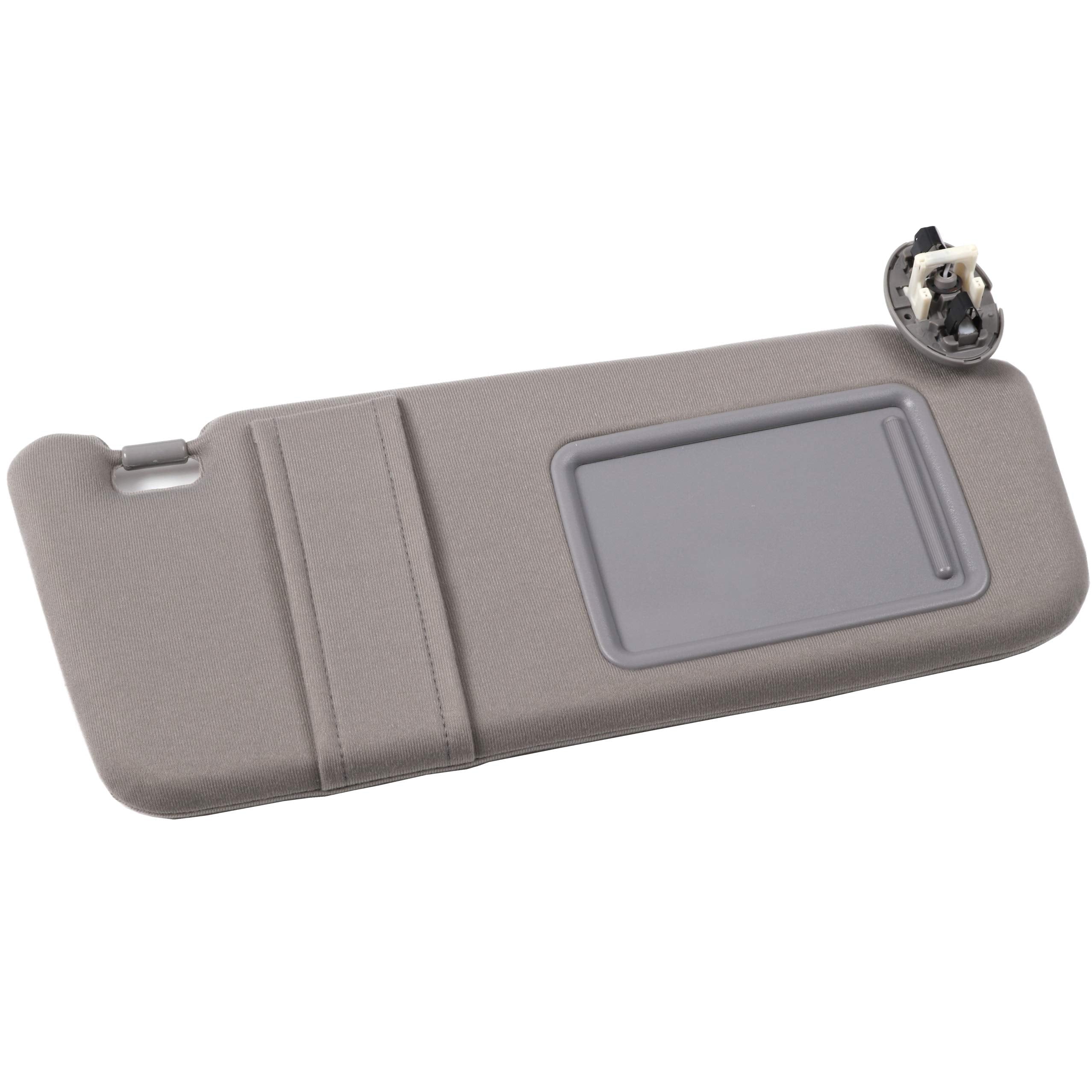 Ezzy Auto Gray Right Passenger Side Sun Visor Fit For Toyota Camry With Sunroof 2007 2008 2009 2010 2011