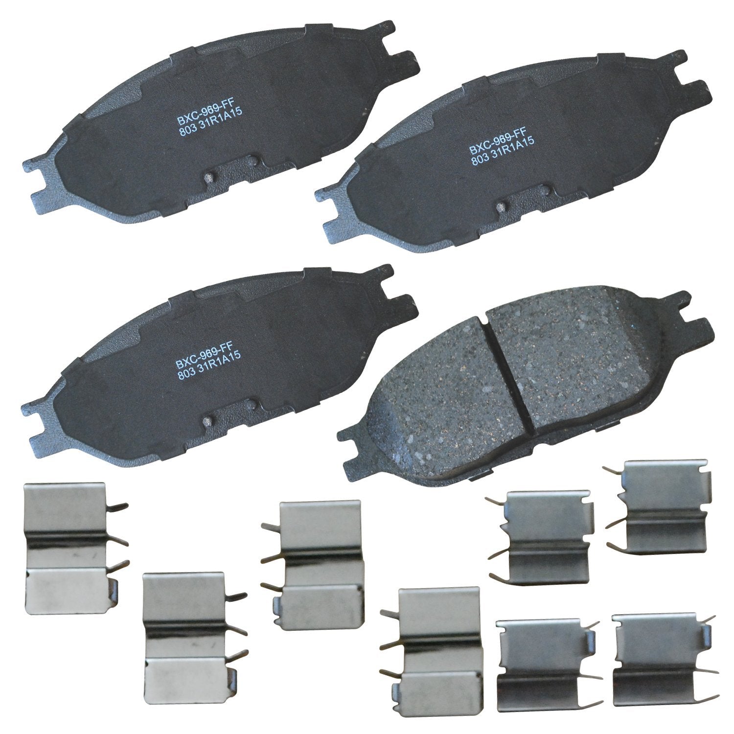 Bendix Premium Sbc803 Ceramic Front Brake Pads For Ford Windstar 2003-1999