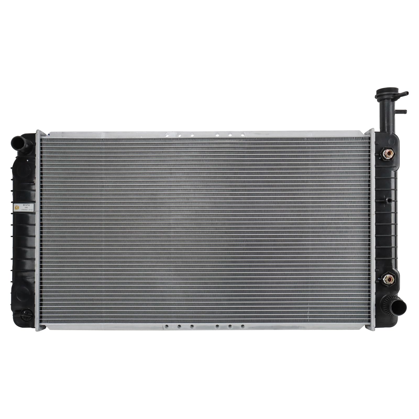 Trq Radiator Assembly Aluminum Core Compatible With 03-14 Chevrolet Express 1500 04-05 Express 2500 Gmc Savana 1500 Savana 2500