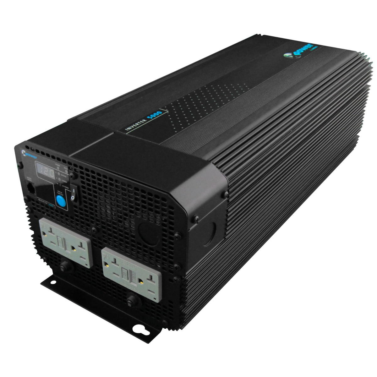 Xantrex 813-5000-UL XPower 5000 12V High Power Inverter, 4000W Max Continuous Power, 10000W Peak Surge Capacity Peak, Four GFCI 