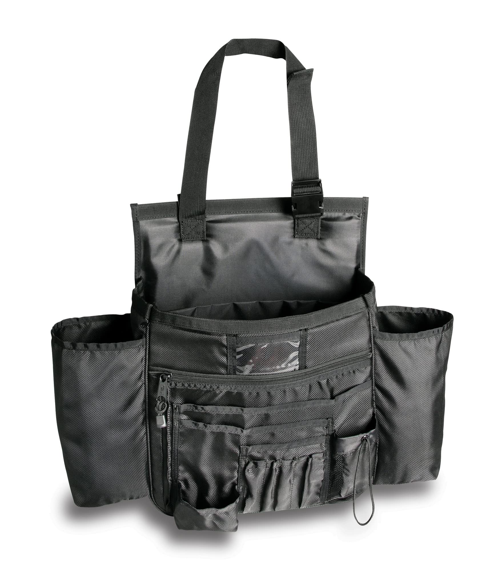 Uncle Mike'S Standard Car Seat Organizer Side-Armor Car Seat Black Organizer 1,124 Cu In /18.4 L, Poly Bag 53561