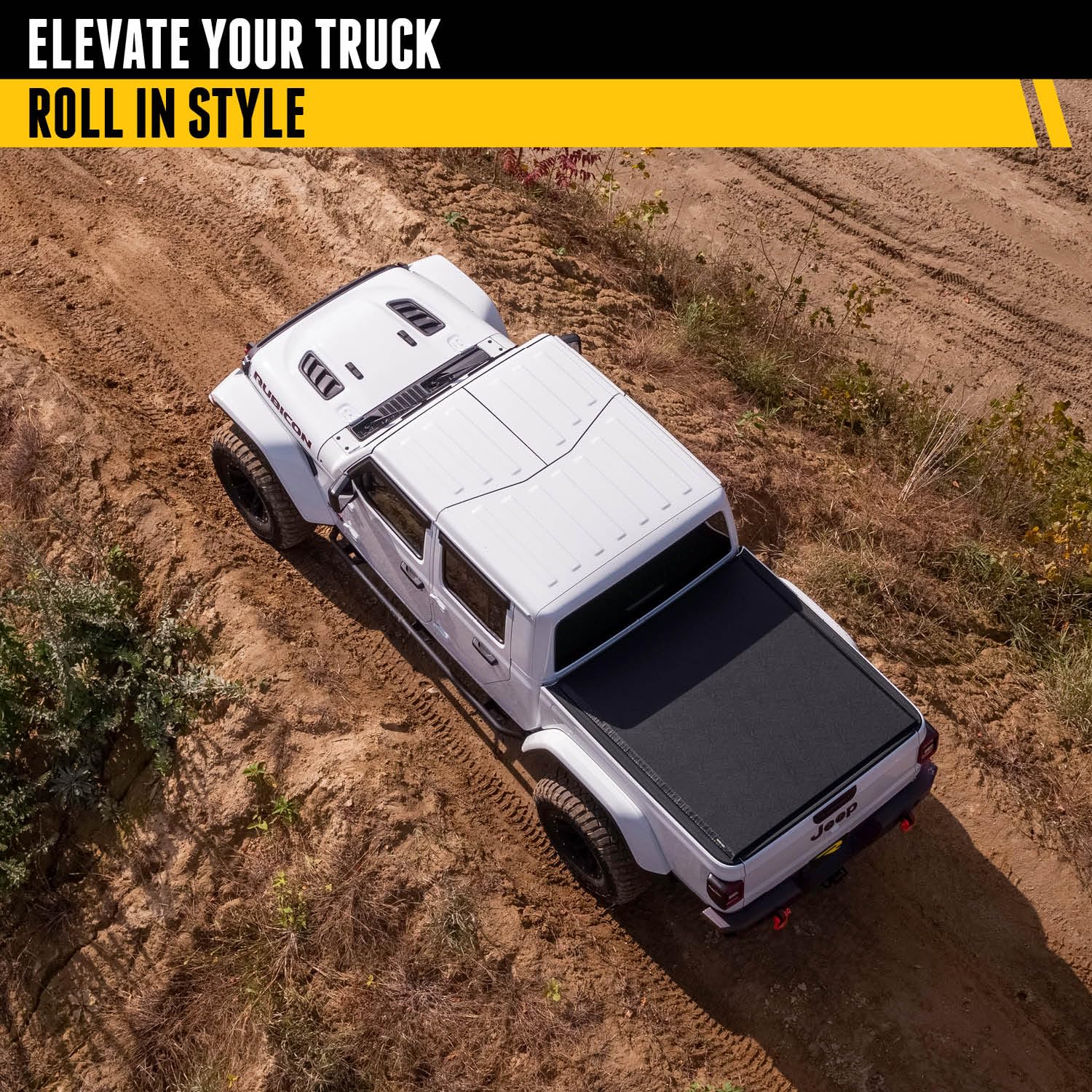 RealTruck TruXedo Lo Pro Soft Roll Up Truck Bed Tonneau Cover | 579101 | Fits 2017 - 2024 Ford F-250/350/450 Super Duty 6' 10