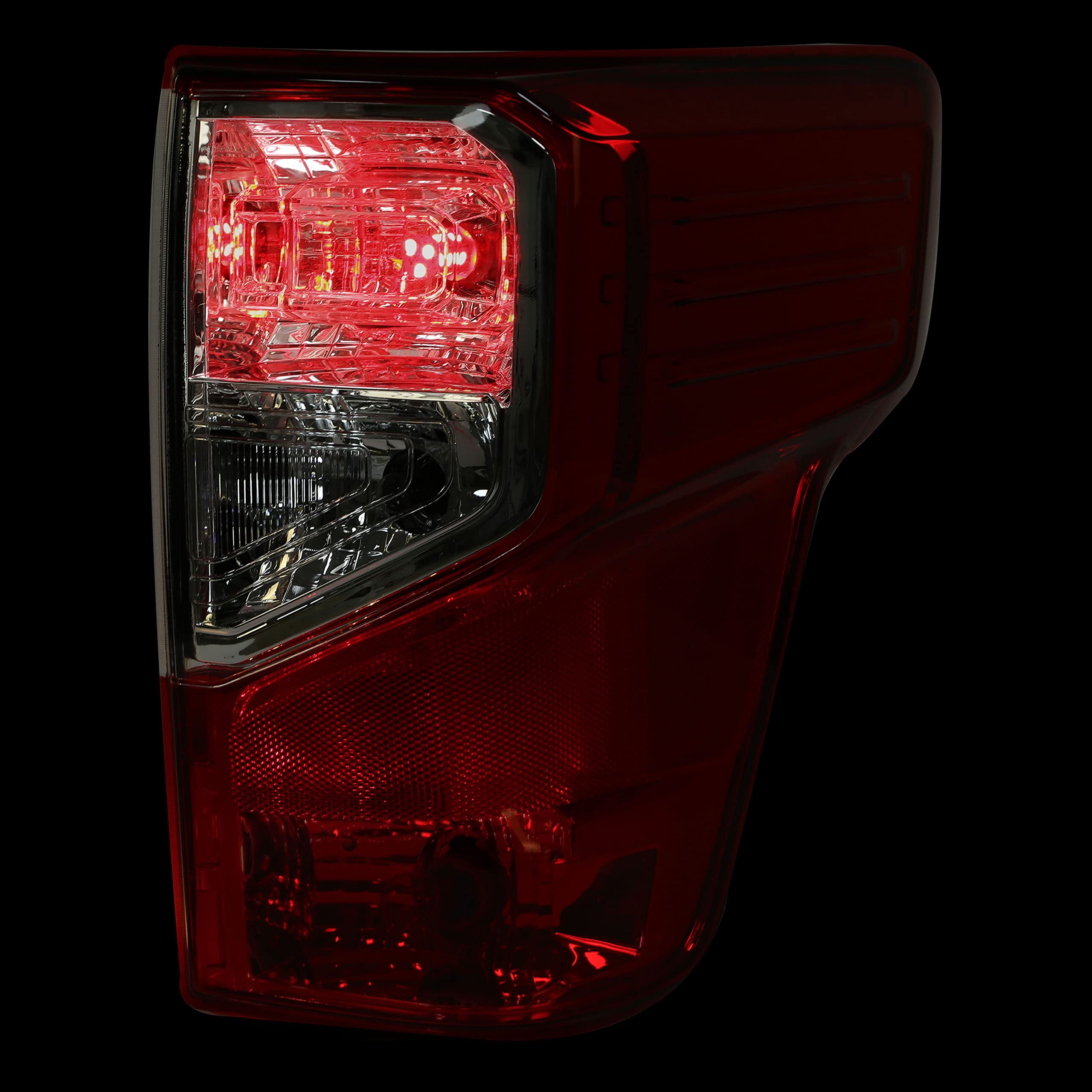 Hecasa Rear Right Tail Light Brake Lamp Compatible With 2016-2023 Nissan Titan And Titan Xd (Passanger Side) - Replace For 26550-Ez23D Ni2801213 (With Bulbs)