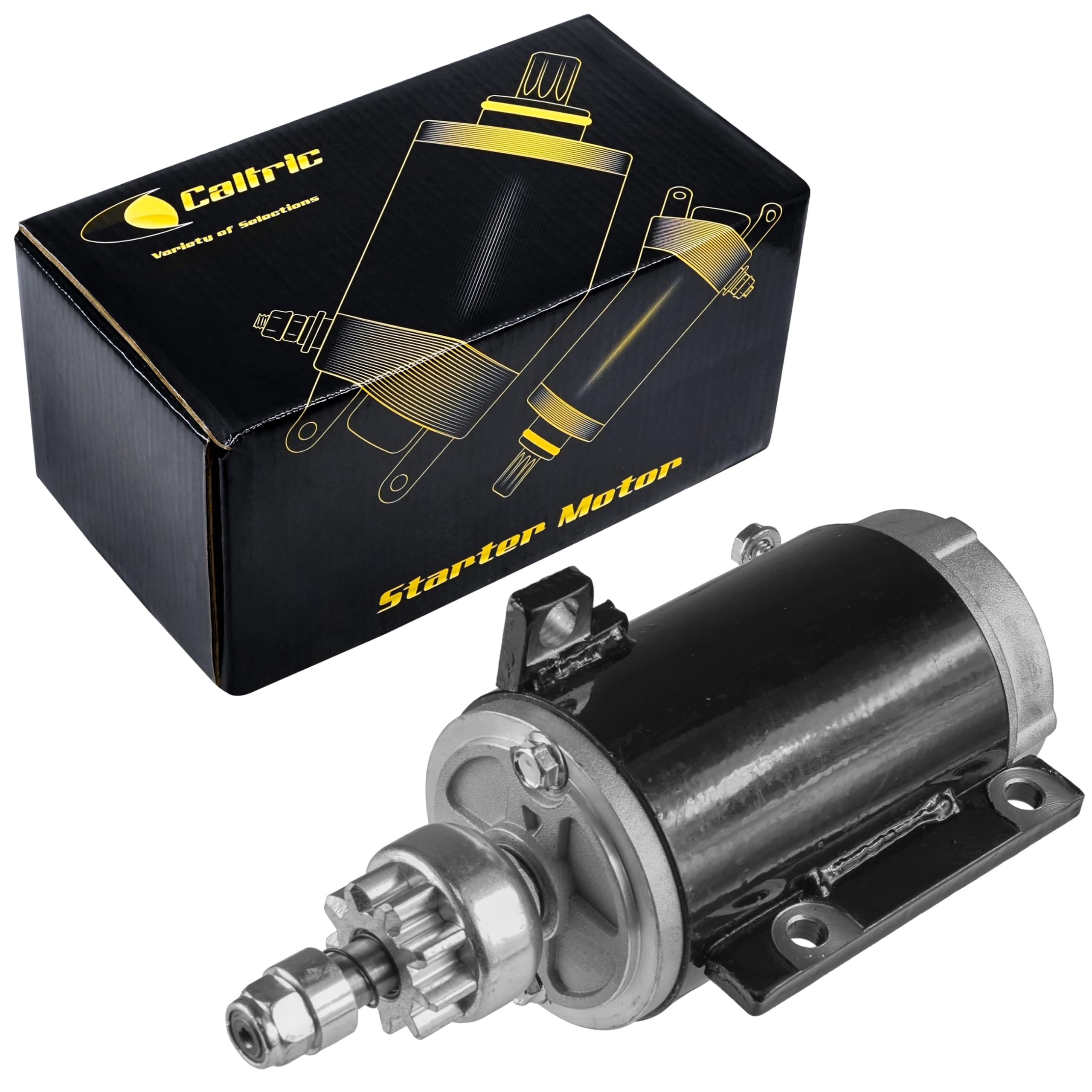Caltric Starter Compatible with OMC Evinrude 50 E50Be E50Bel E50Tel E50Tl 50Hp 1981-1988