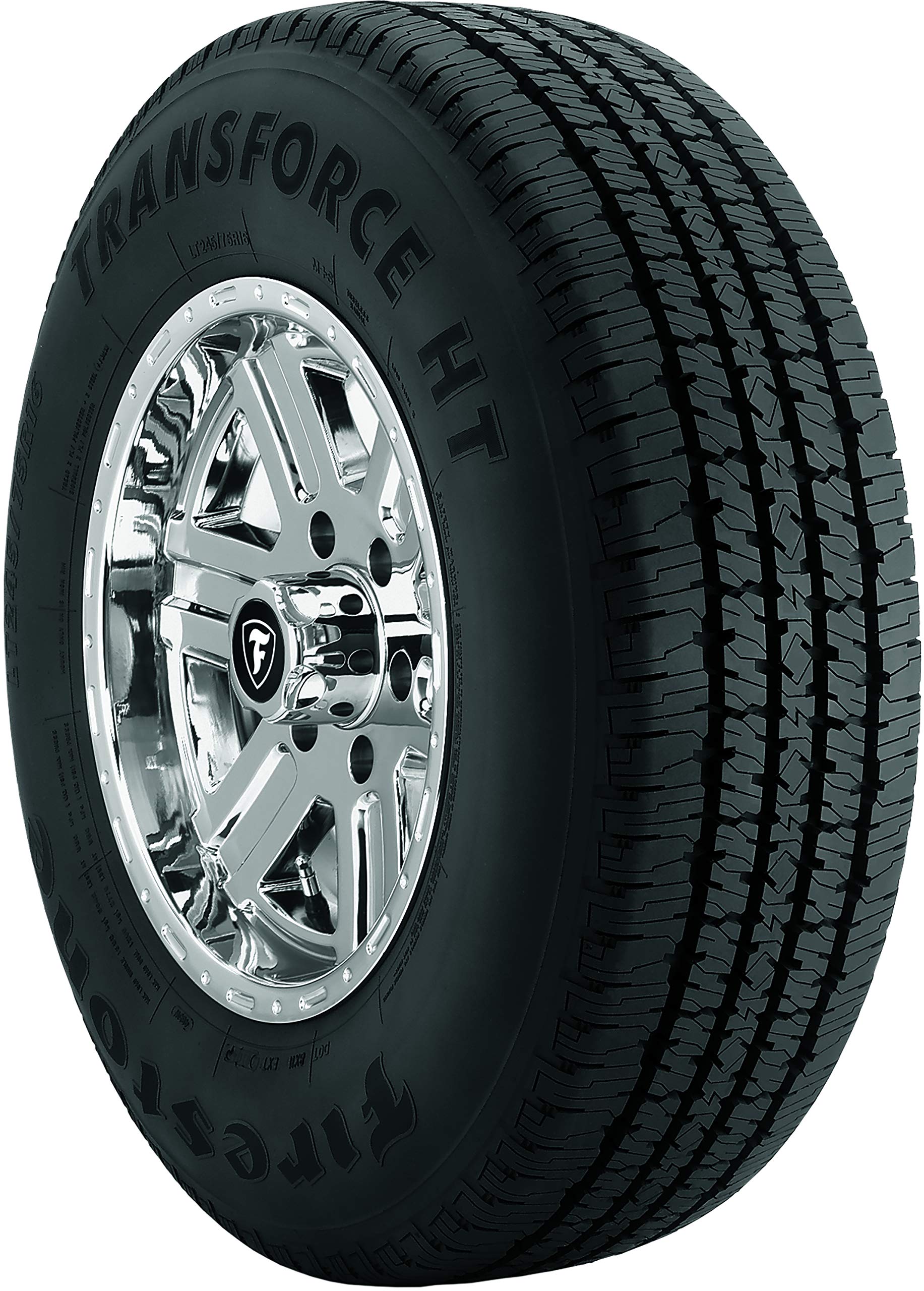 Firestone Transforce Ht Highway Terrain Commercial Light Truck Tire 8.75R16.5Lt 115 R E
