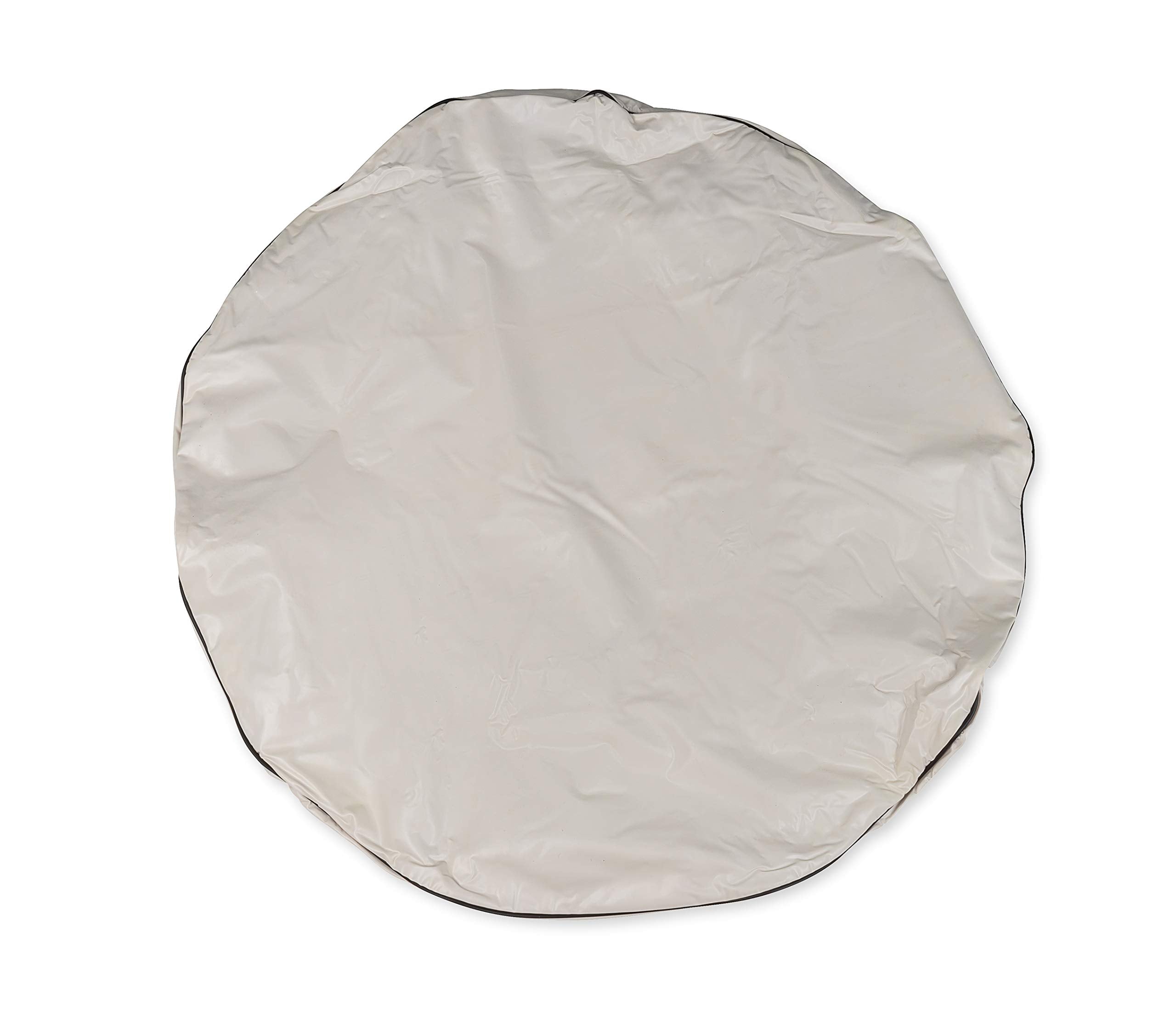 Camco 45355 Vinyl Spare Tire Cover (28 Inches, Off-White)