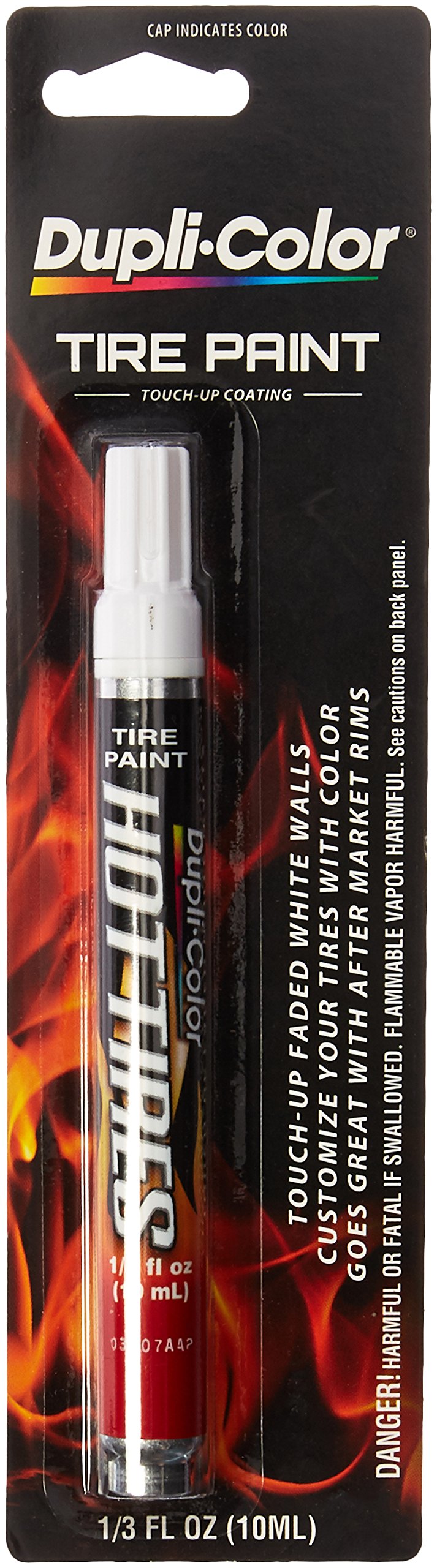 Dupli-Color Ht100 White Hot Tire Paint Pin - 1/3 Oz