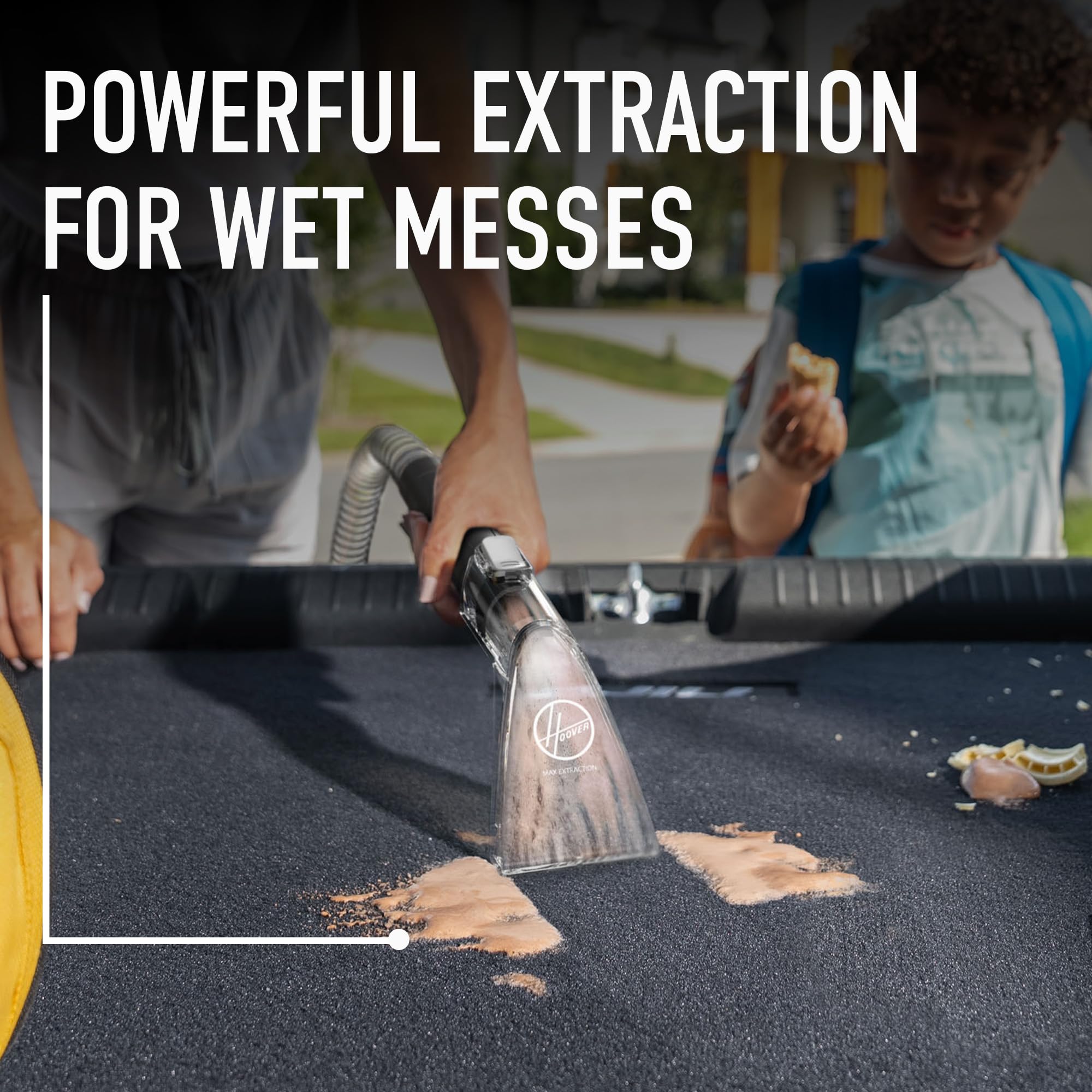 Hoover CleanSlate 5-Piece Interior Car Cleaning Kit, Compatible with Hoover Spot & Carpet Cleaners, Removes Wet & Dry Messes, In