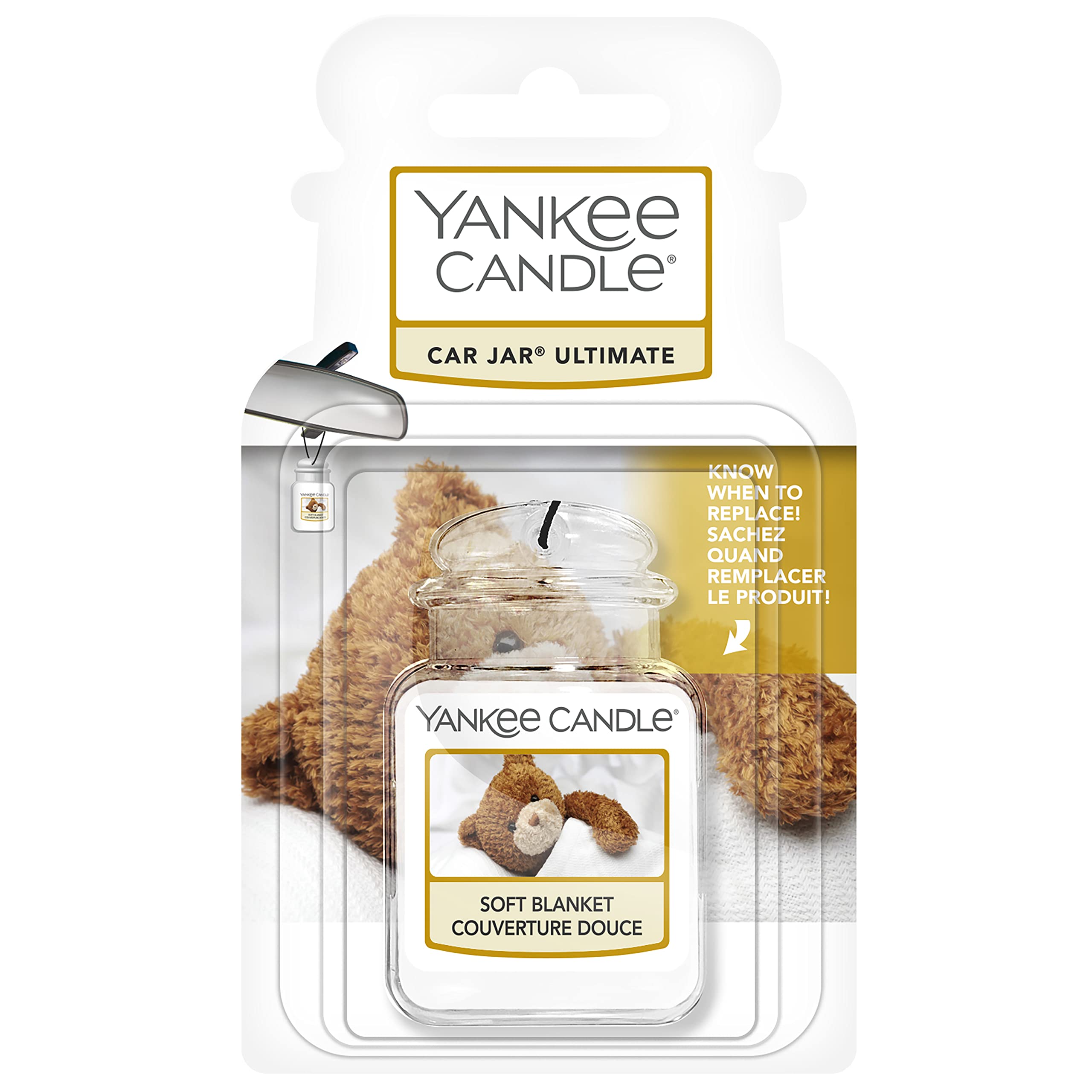 Yankee Candle 5038580088045 Car Jar Ultimate Soft Blanket Ycjusb1, One Size,
