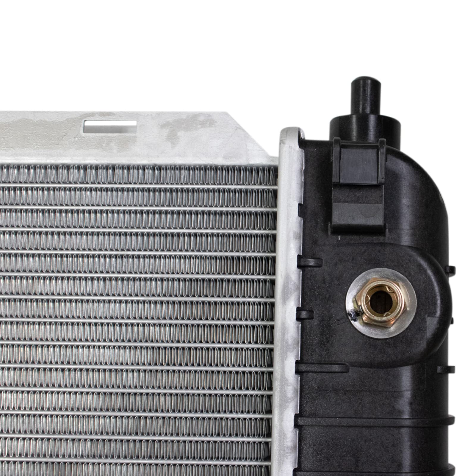 Trq Radiator Assembly Plastic Tanks Aluminum Core Compatible With 14-19 Chevrolet Silverado 1500 15-20 Tahoe 15-20 Cadillac Esca