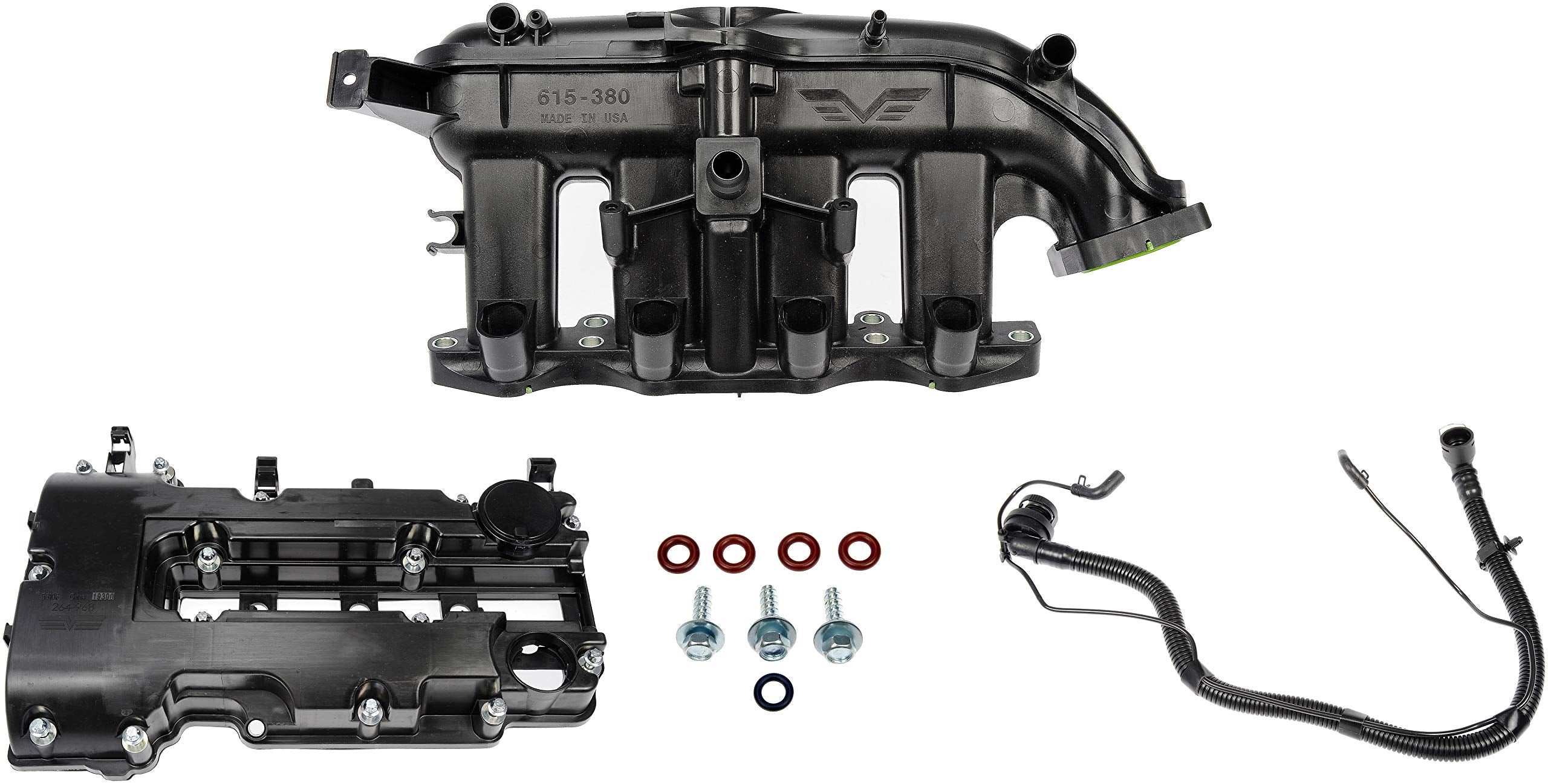Dorman 615-380Kit Intake Manifold And Valve Cover Kit Compatible With Select Buick / Chevrolet Models (Oe Fix)