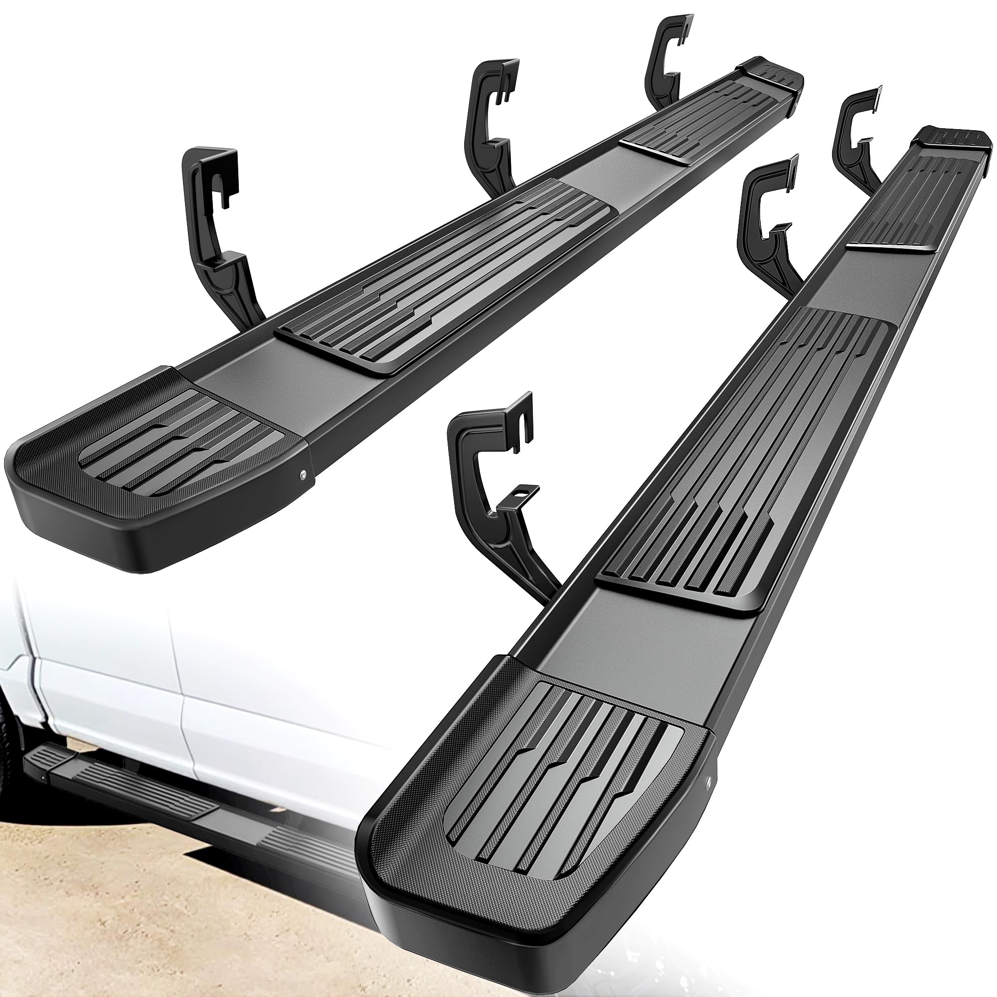 Yitamotor 6 Inches Running Boards Compatible With 2007-2018 Chevy Silverado/Gmc Sierra 1500, 2007-2019 2500Hd 3500Hd, 2019 Ld/Li