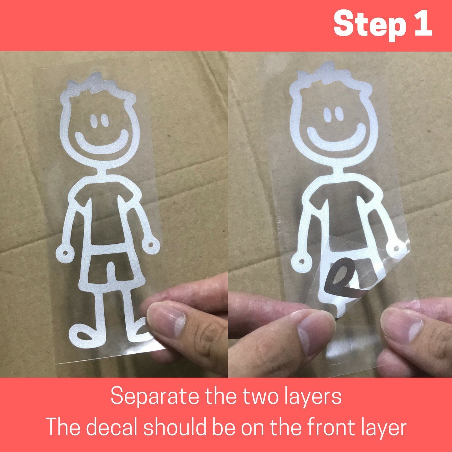 (Set Of 10) Family Car Decals Stickers Bundle