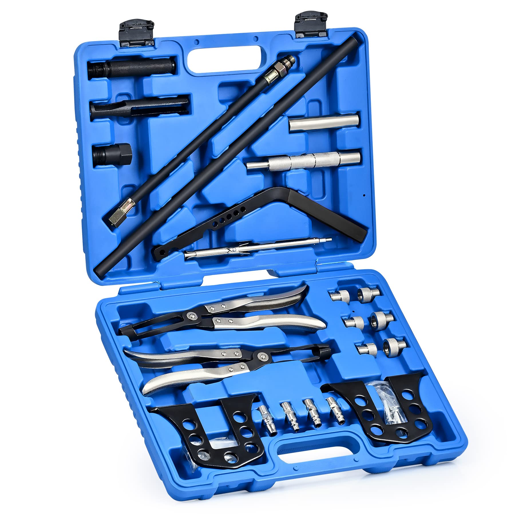 Orion Motor Tech Valve Spring Compressor, Universal Overhead Engine Valve Spring Remover and Installer OHV OHC Compressor Tool, 