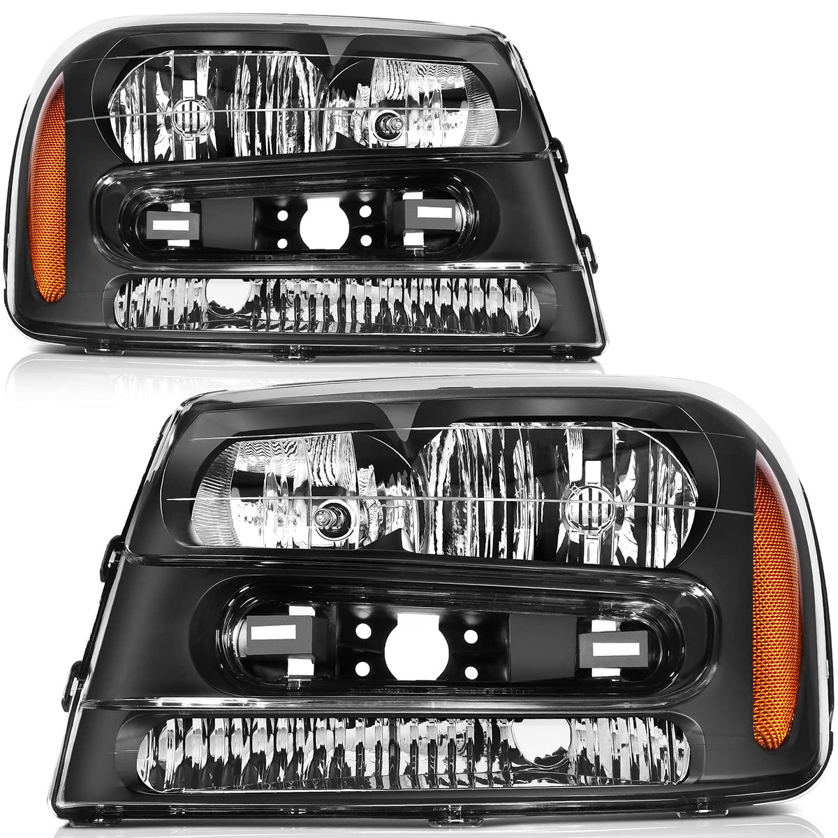 Scitoo Headlight Assembly Fits For Chevrolet Trailblazer 2002-2009,For Chevrolet WBCARB0925TDT5V