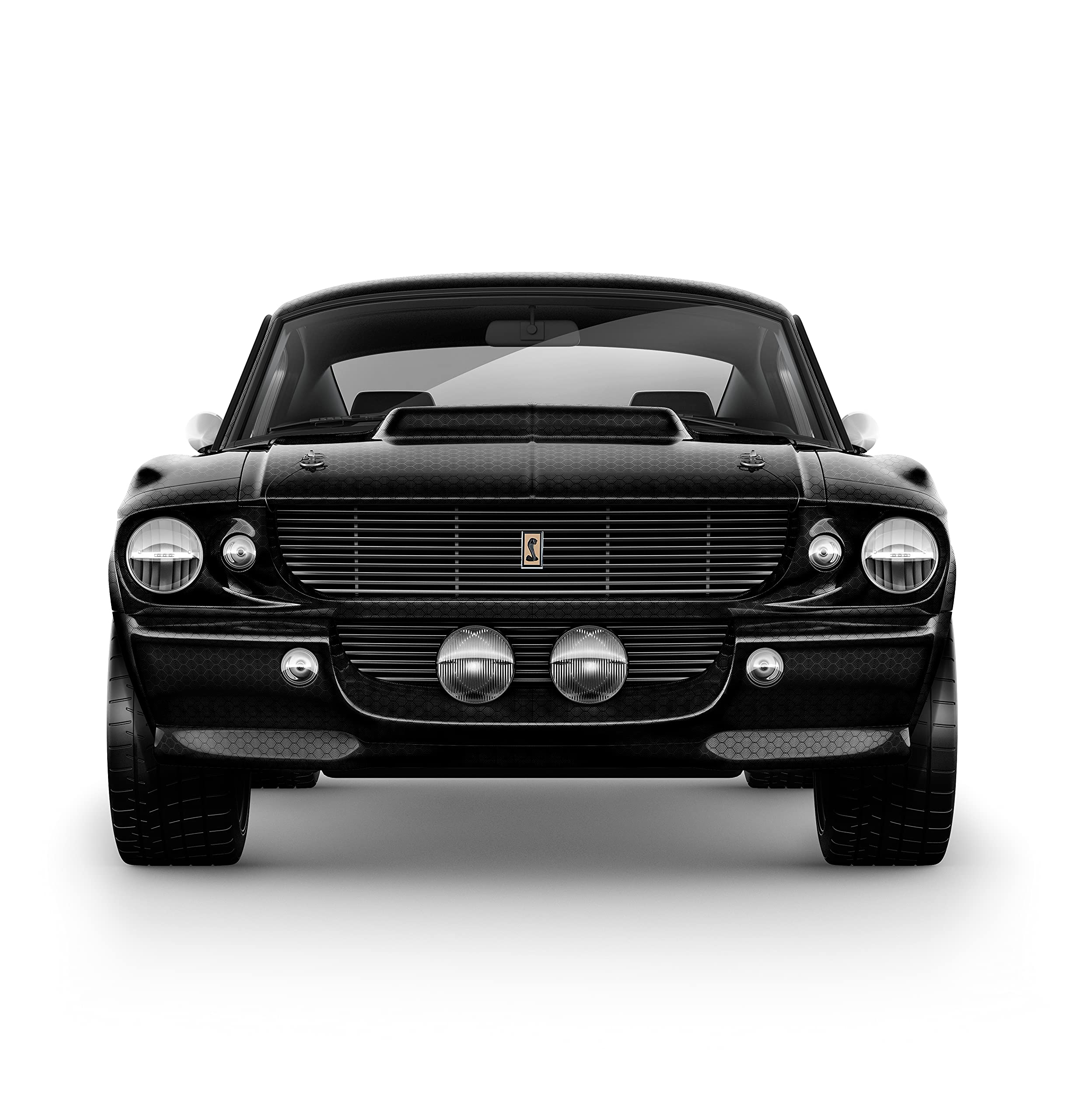 V2 Hex Carbon Black Vinyl Car Wrap (10Ft X 5Ft)