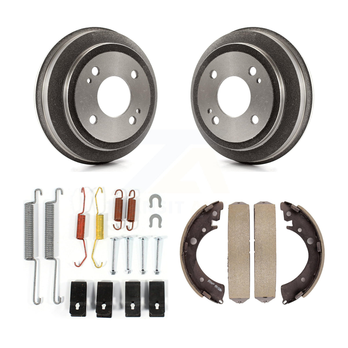 Transit Auto Rear Brake Drum Shoes And Spring Kit Replacement For Honda Civic K8N-100531