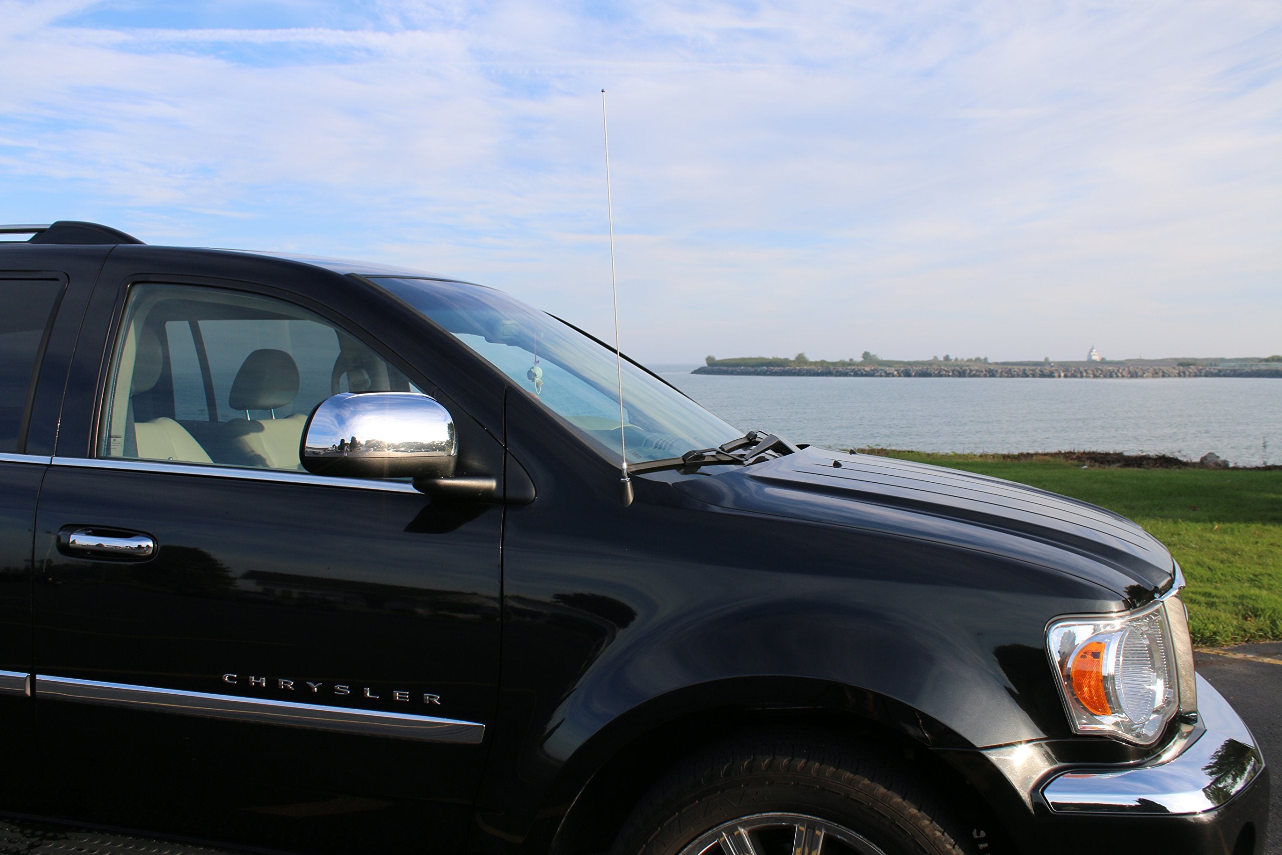 AntennaMastsRus - OEM Size 31 Inch Stainless Antenna is Compatible with Jeep Wrangler JK - JL | Gladiator (2007-2024)