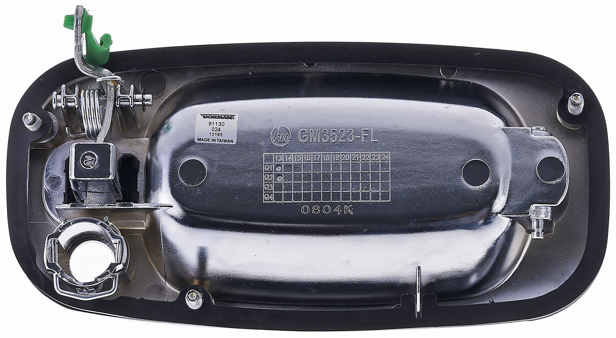 Dorman 91130 Front Driver Side Exterior Door Handle Compatible With Select Chevrolet / Gmc Models, Chrome