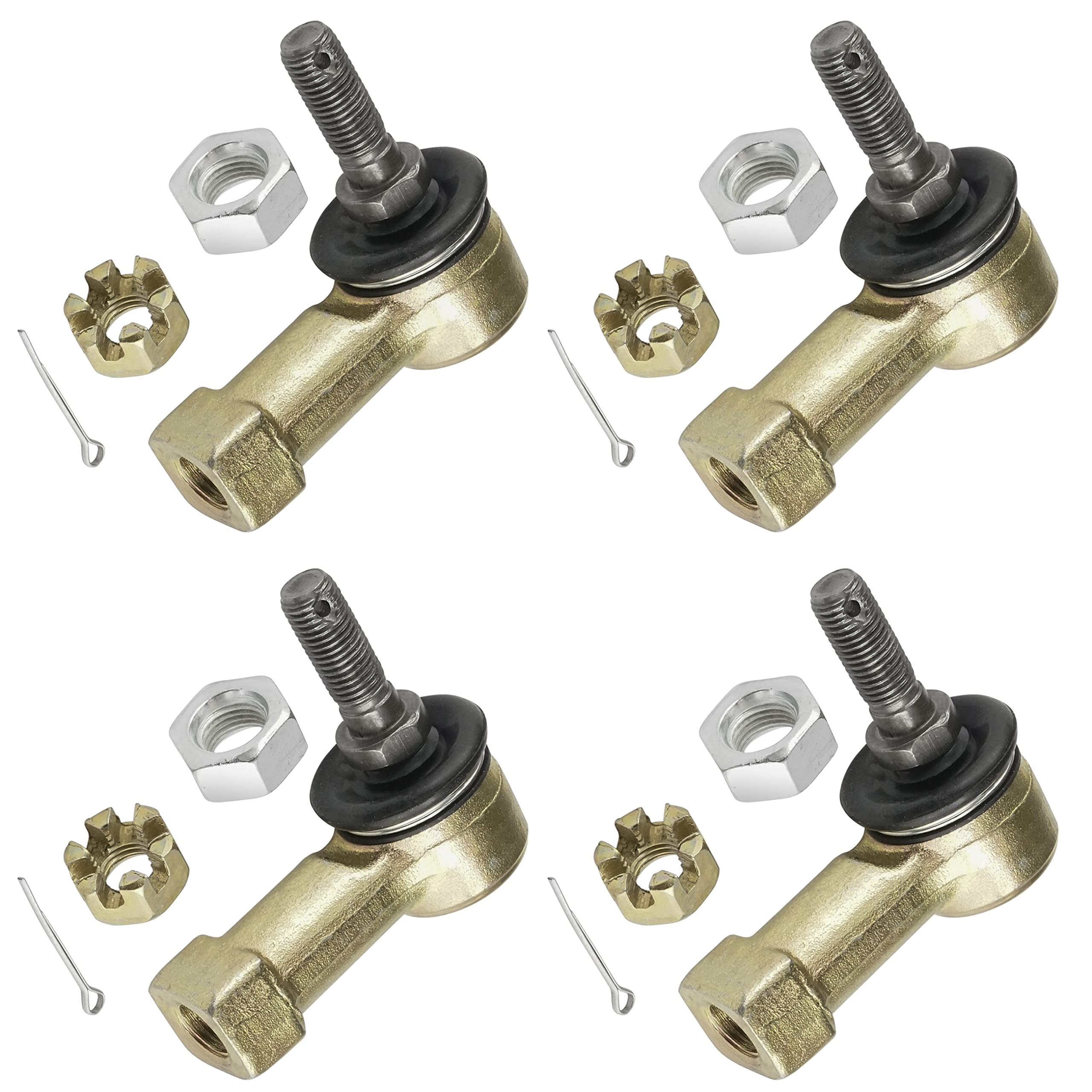Caltric Two Sets Of Tie Rod End Kit Compatible With Honda Trx300Ex 300-Ex Sportrax 300 2000-2009