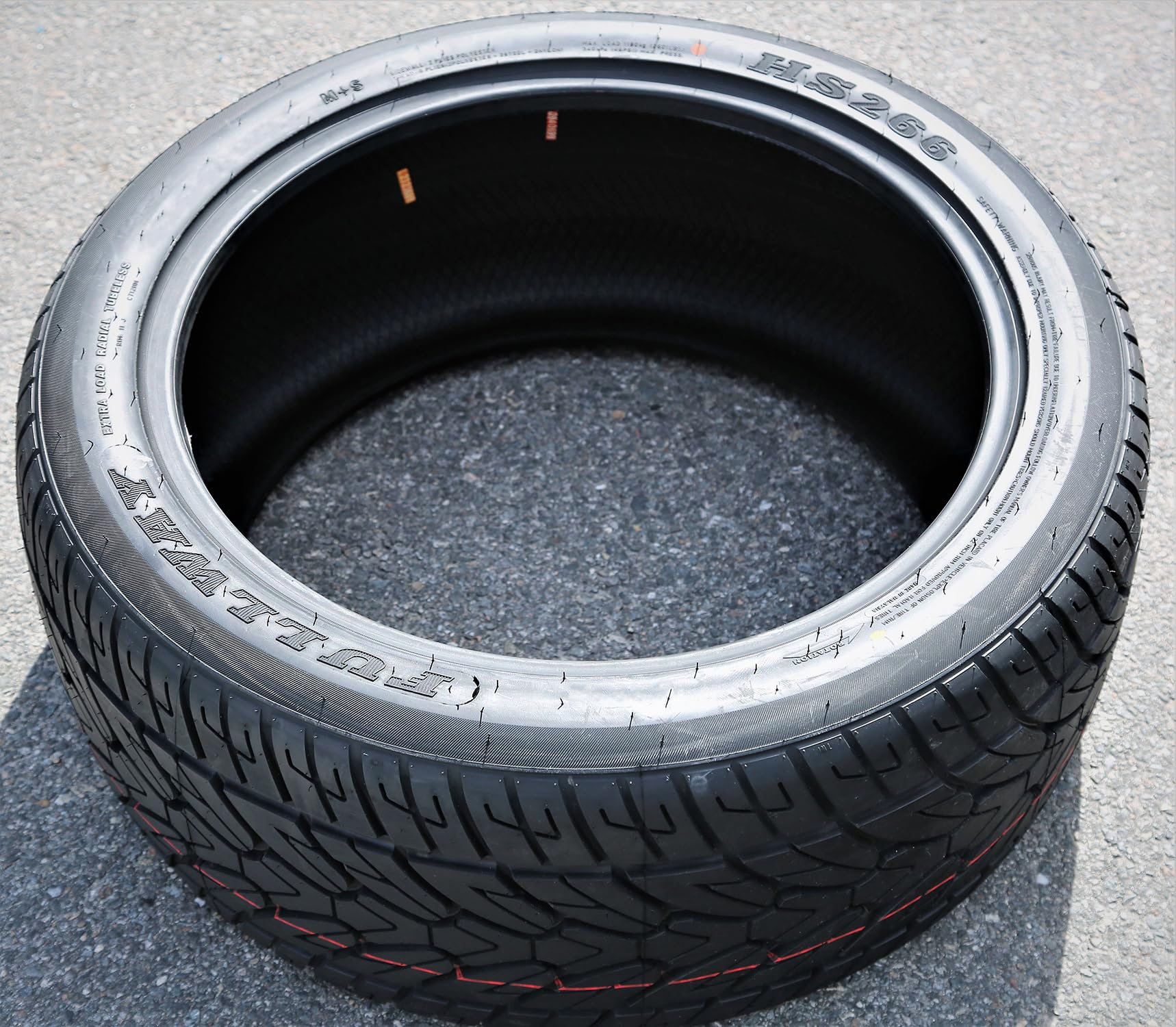 Fullway Hs266 All-Season Truck/Suv Performance Radial Tire-305/45R22 305/45/22 305/45-22 118V Load Range Xl 4-Ply Bsw Black Side