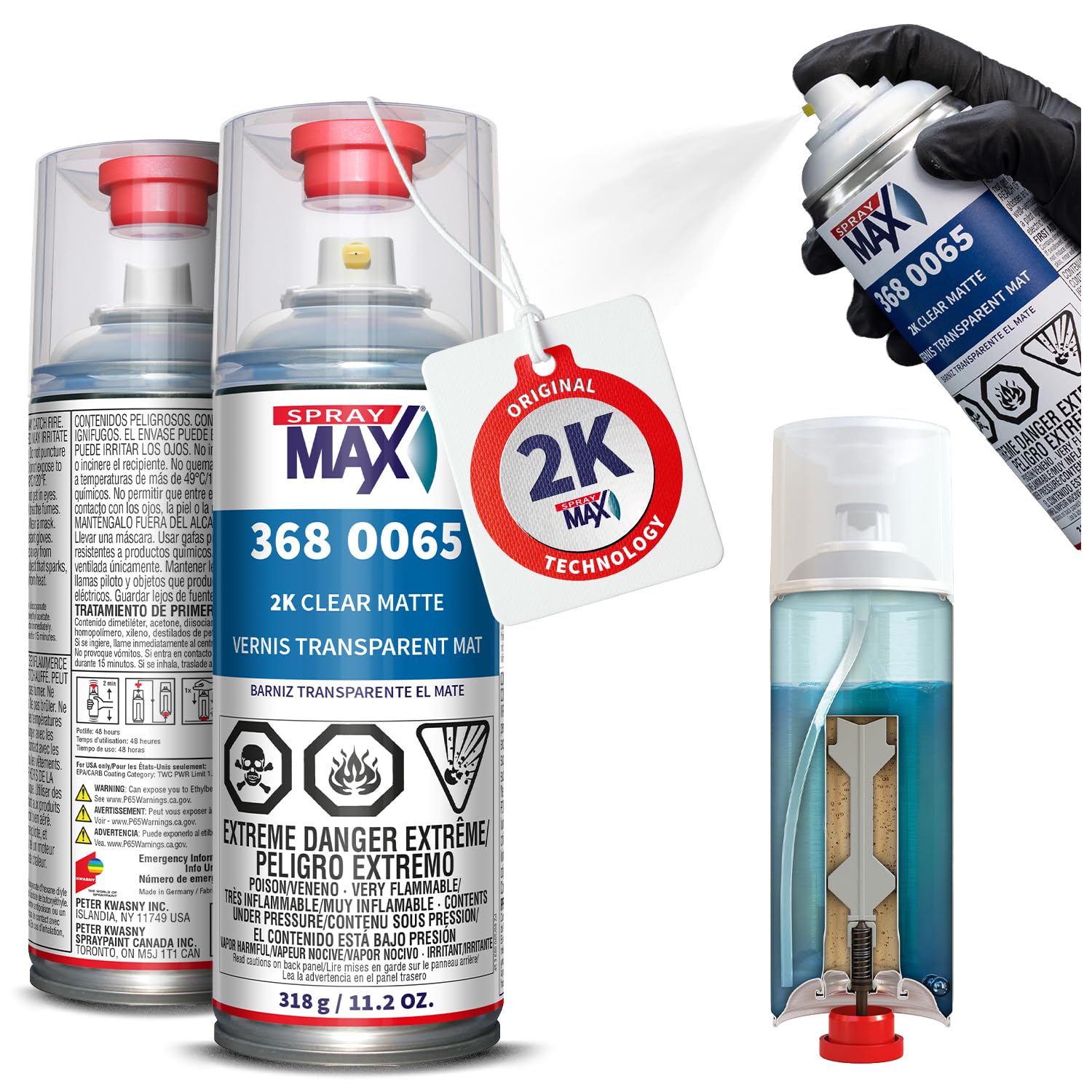Usc Spraymax Matte Clearcoat 3680065