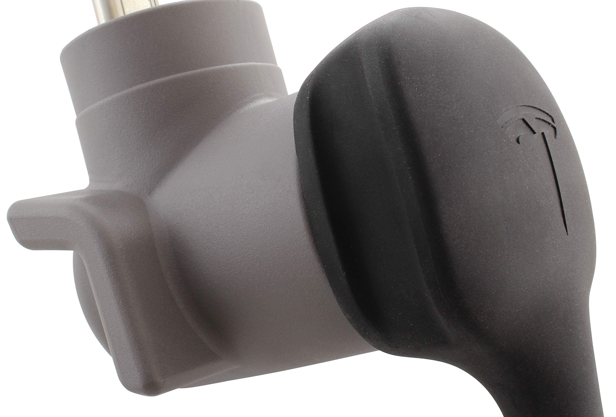 Ac Works Ev Charging Adapter For Tesla Use (10-50 50A 3-Prong Straight Blade To Tesla)