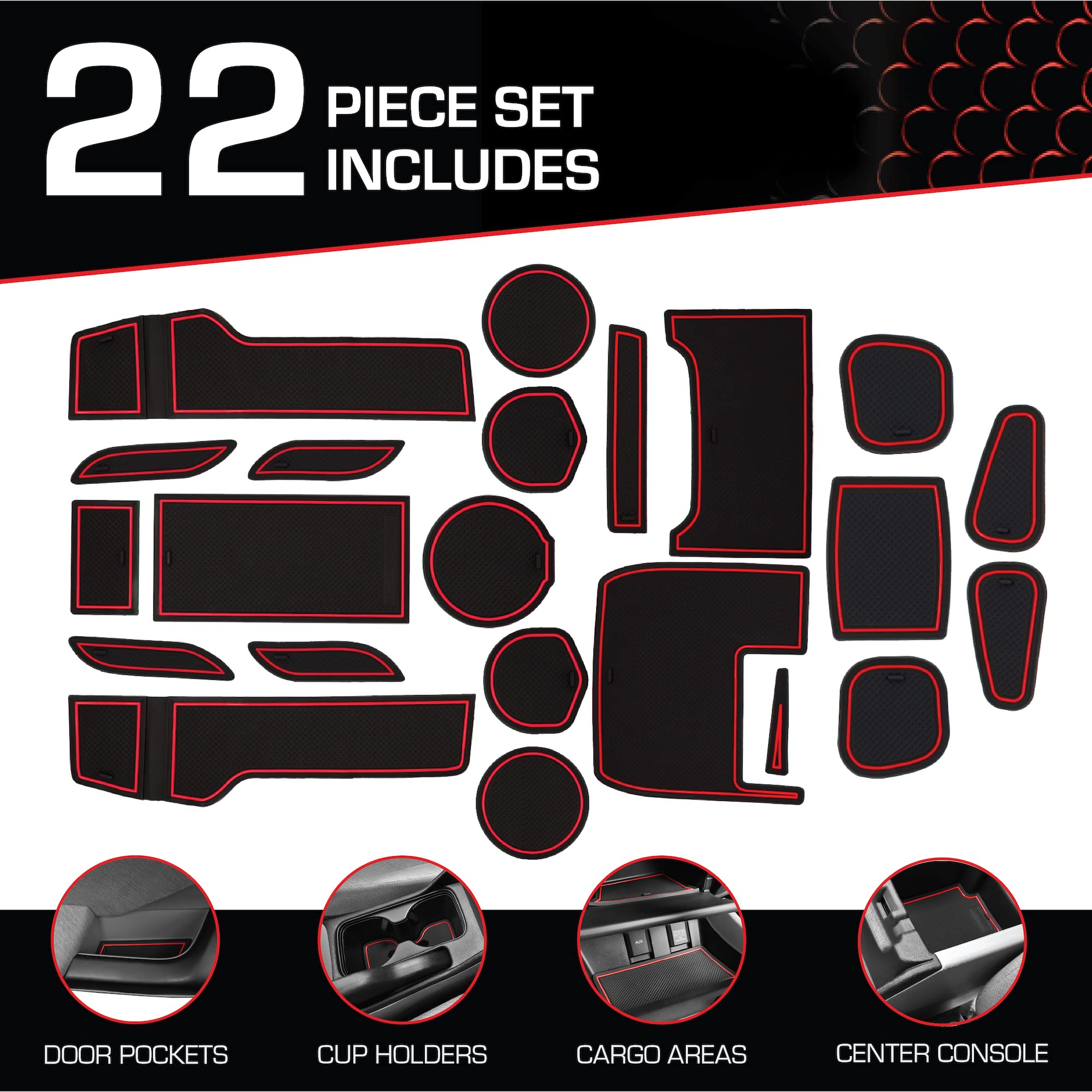 Civic [Coupe Only] 2016-2021 / Red Trim