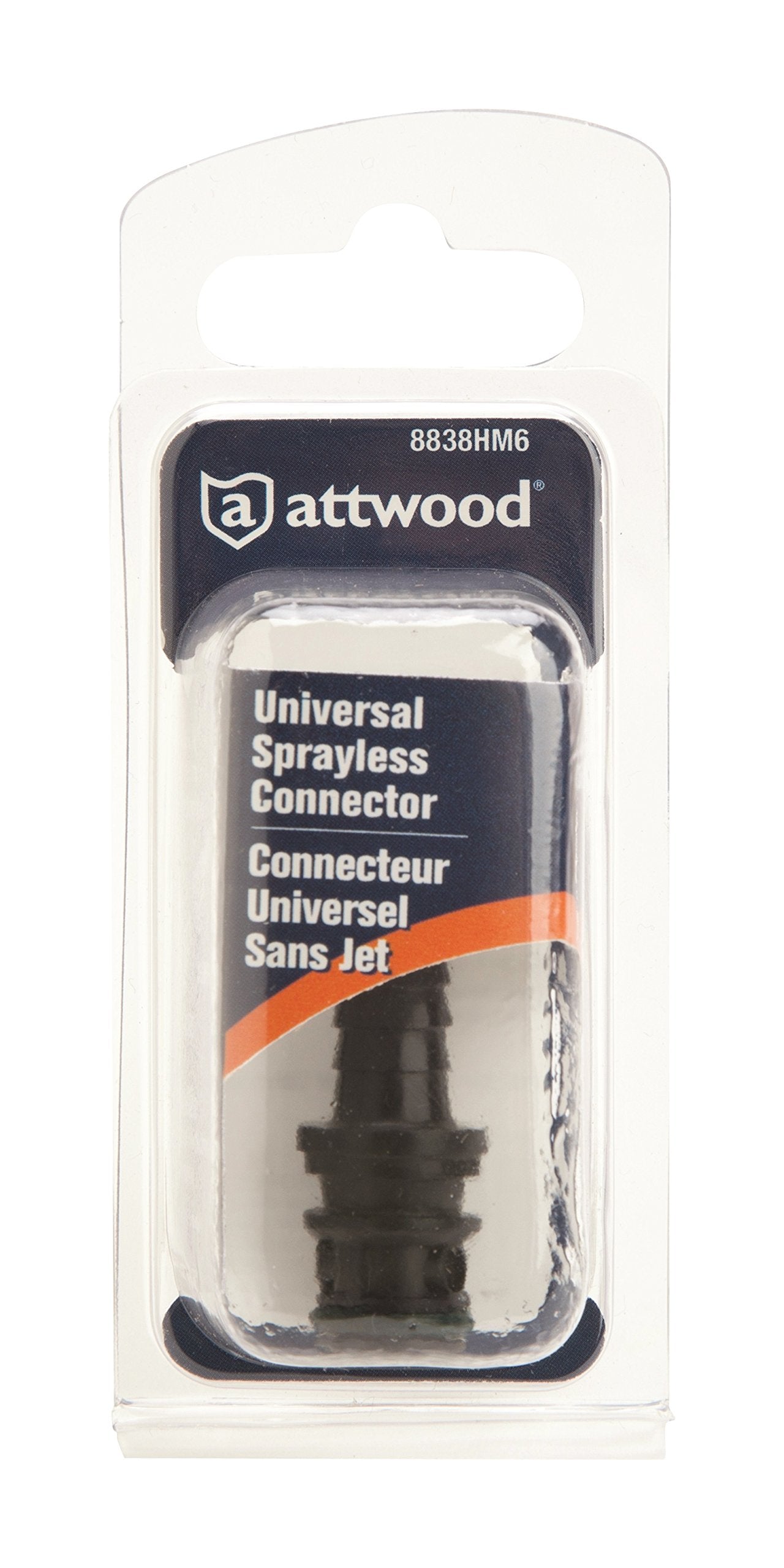 Attwood (8838Hm6) Universal Sprayless Hose Connector