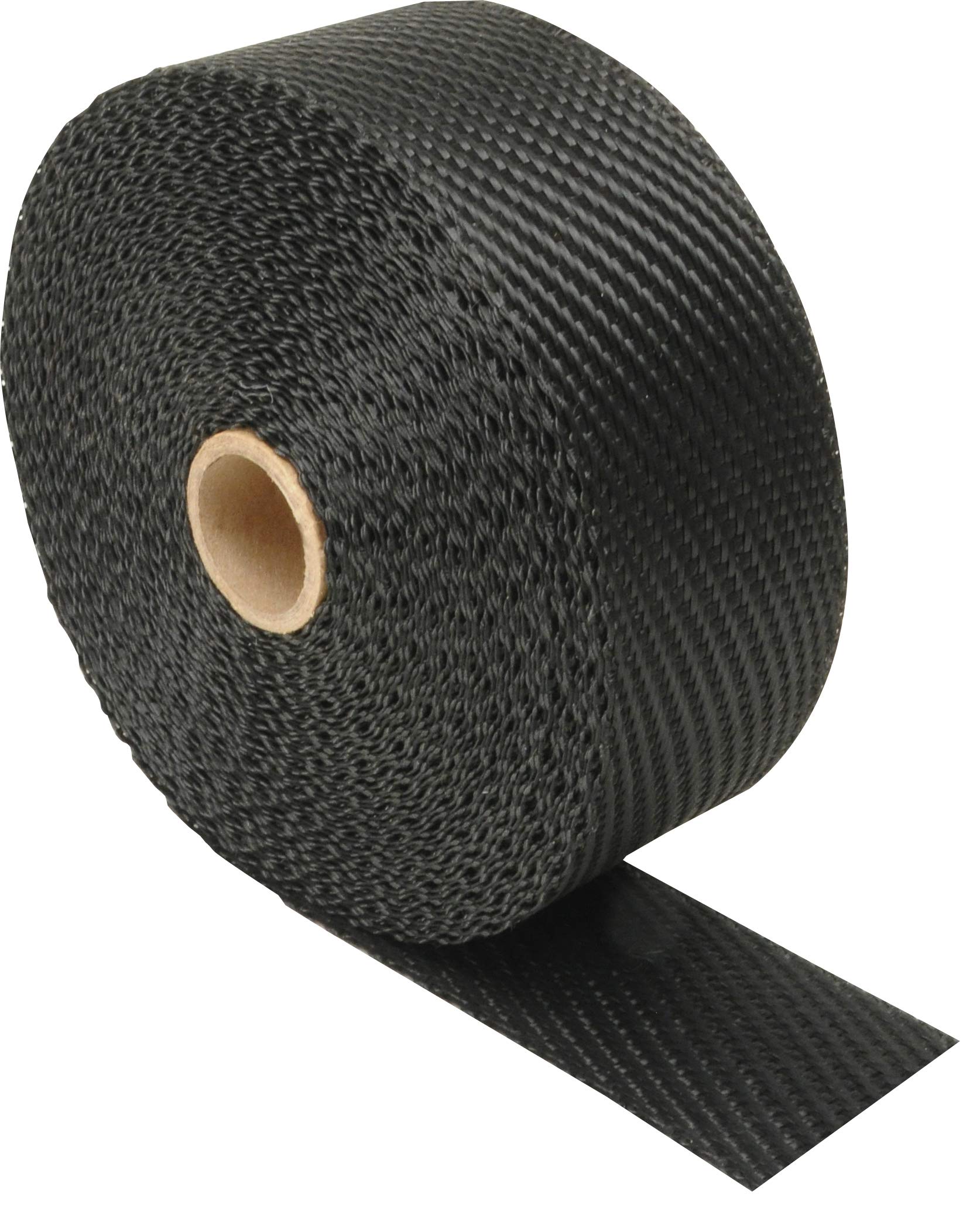 Design Engineering Black Titanium Exhaust Heat Wrap With Lava Rock Technology - 2'' X 25' - Pliable Exhaust Wrap Tape For Exhaus