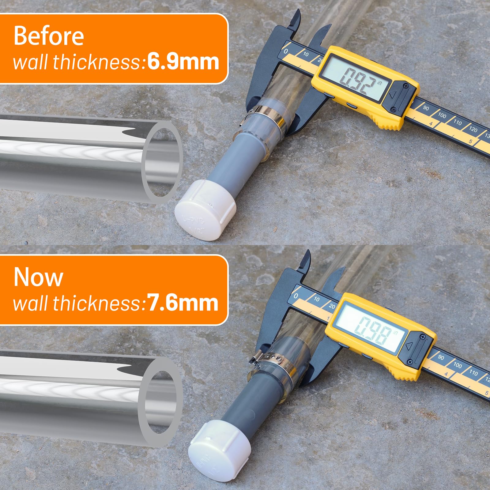 Mapleza Premium Racing Hose -Perfect For Racing Fuel Jug, Gas Can And 3/5/5.5 Gallon Jugs - Vp Jugs Hose Quick Fill Spout Replac