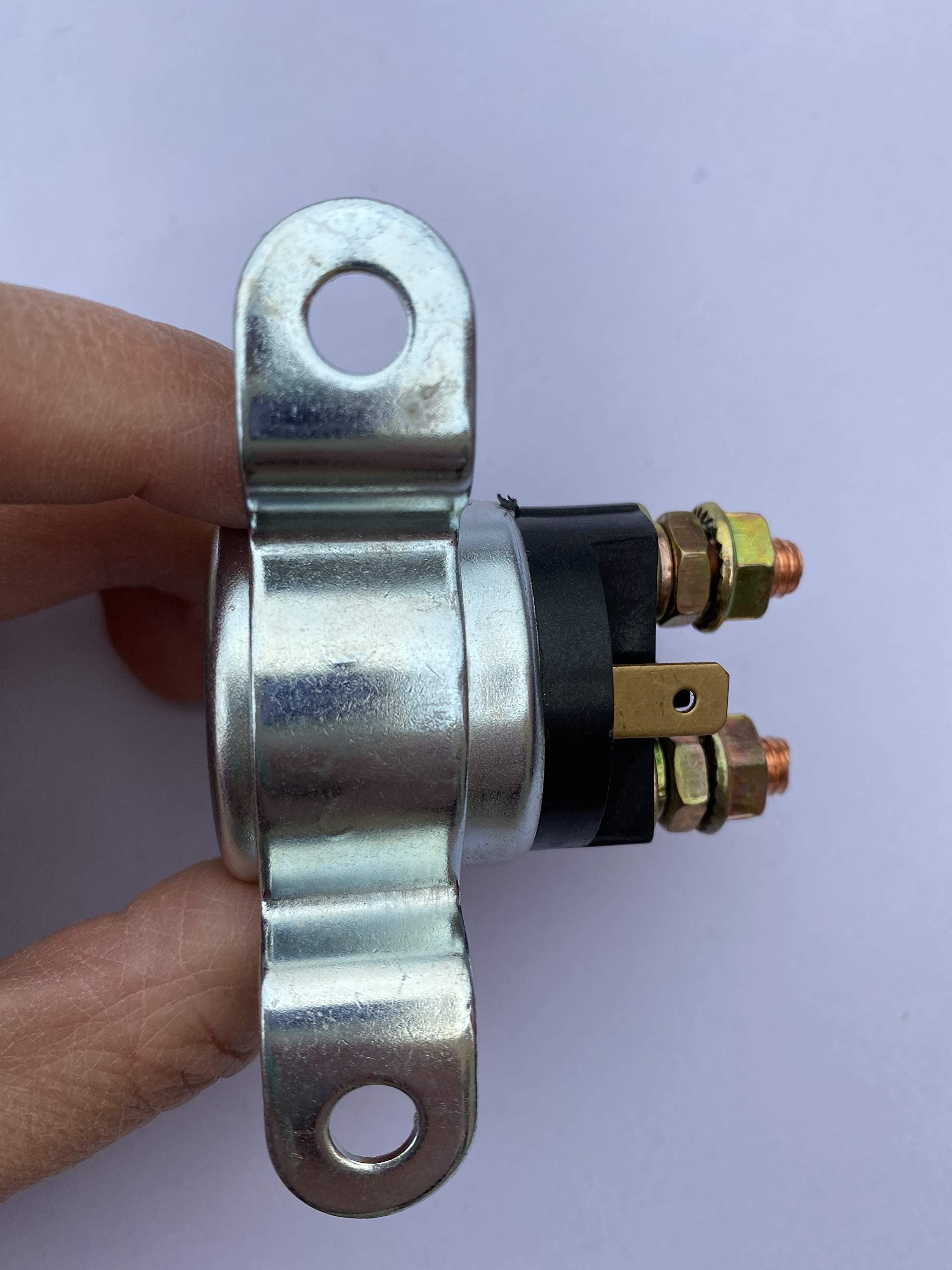 Shibeiparts Starter Solenoid Relay Fits For Can Am Bombardier Atv Utv Renegade Outlander 330 400 500 650 800 1000 Replace#182800-3760,182800-4050, 710001364,515176011,710000111,710000252,Silver