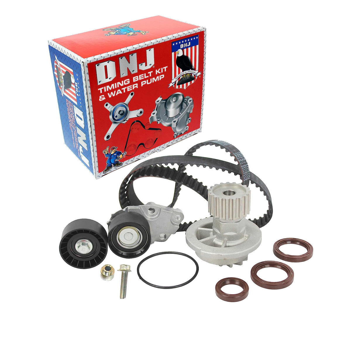 Dnj Tbk325Wp Timing Belt Kit With Water Pump For 2004-2008 / Chevrolet/Aveo, Aveo5 / 1.6L / Dohc / L4 / 16V / 98Cid