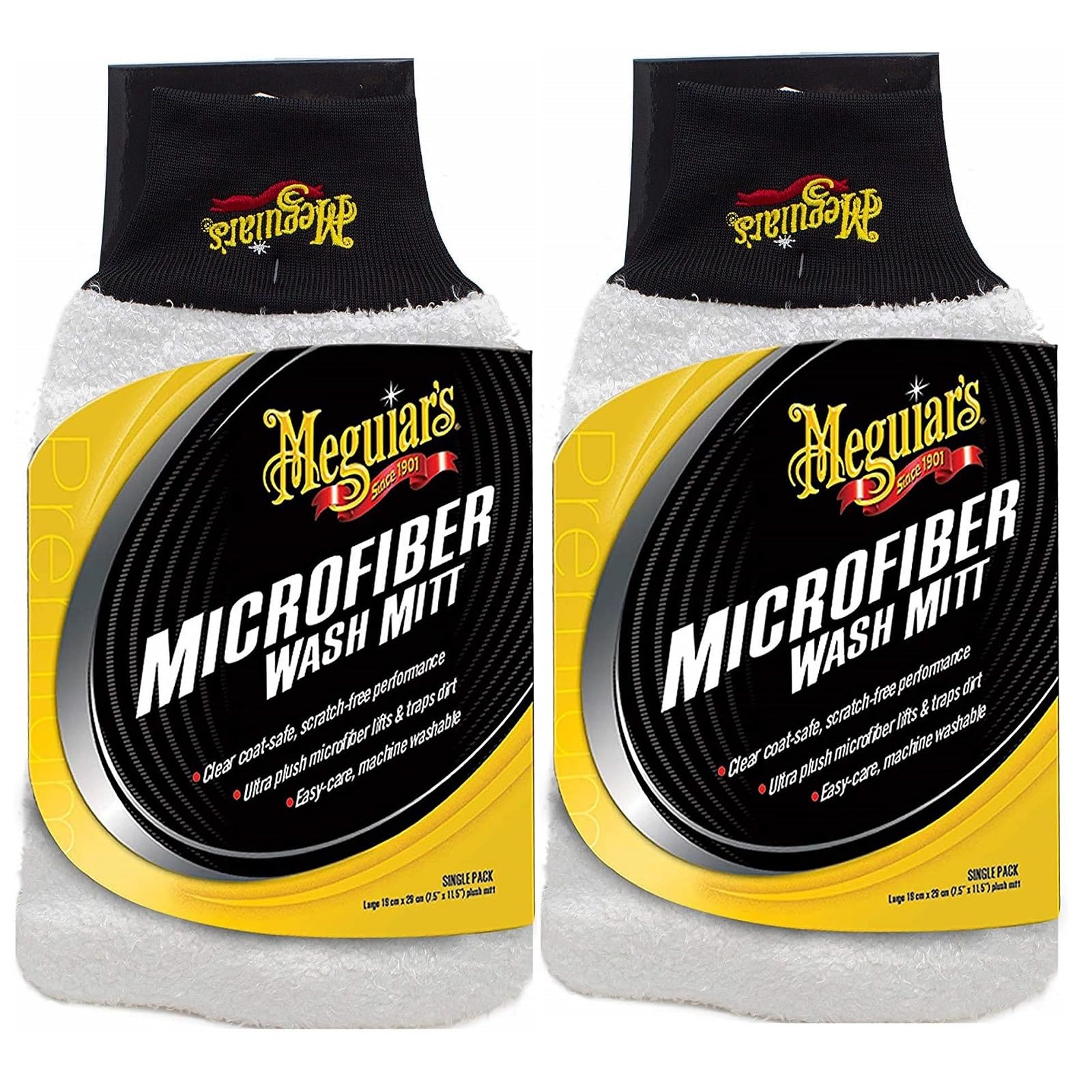 Meguiars X3002 Microfiber Wash Mitt ( 2 Pack)