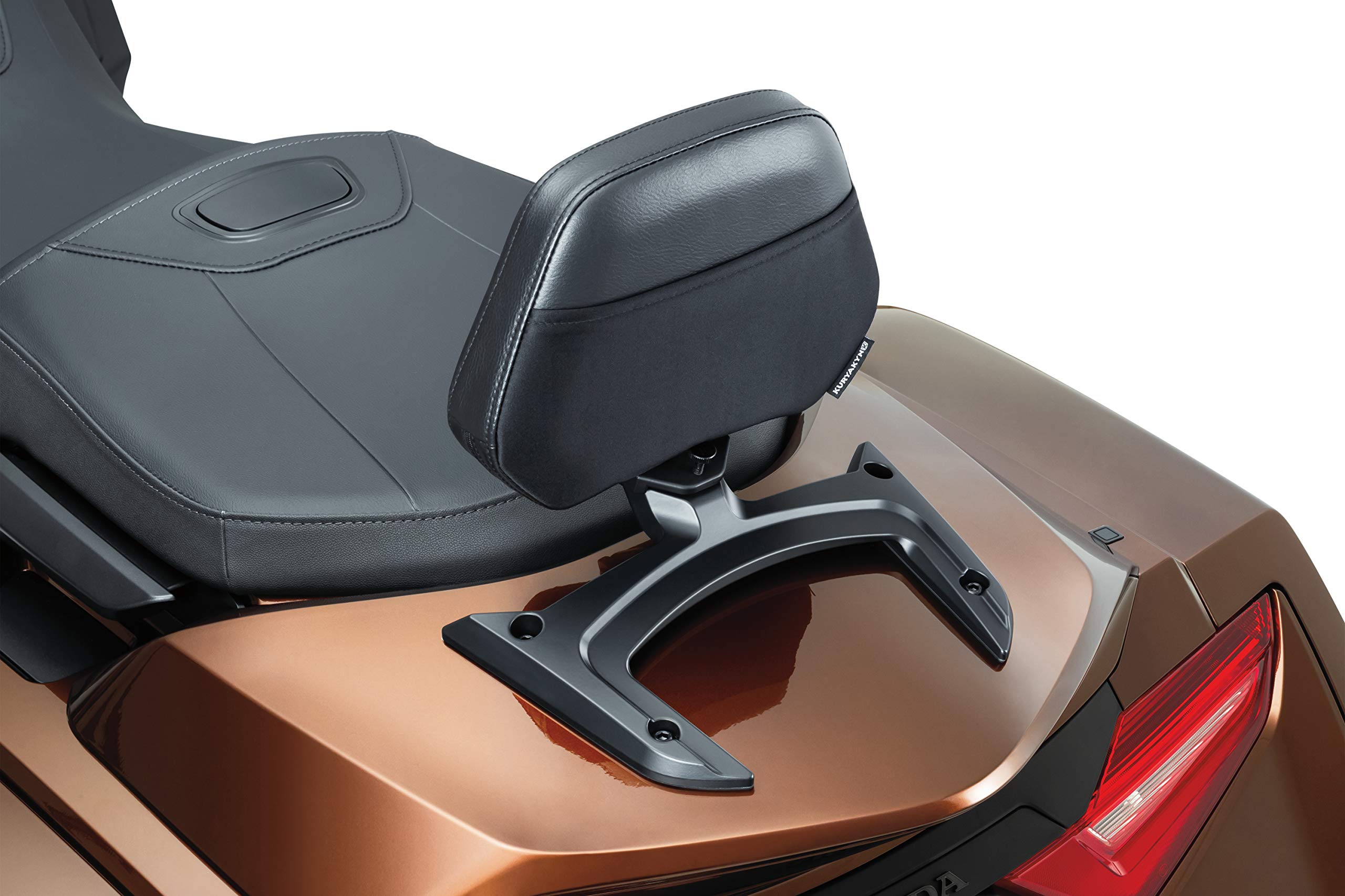 Kuryakyn 6773 Motorcycle Accessory: Omni Passenger Seat Backrest Pad For 2018-19 Honda Gold Wing Motorcycles, Black