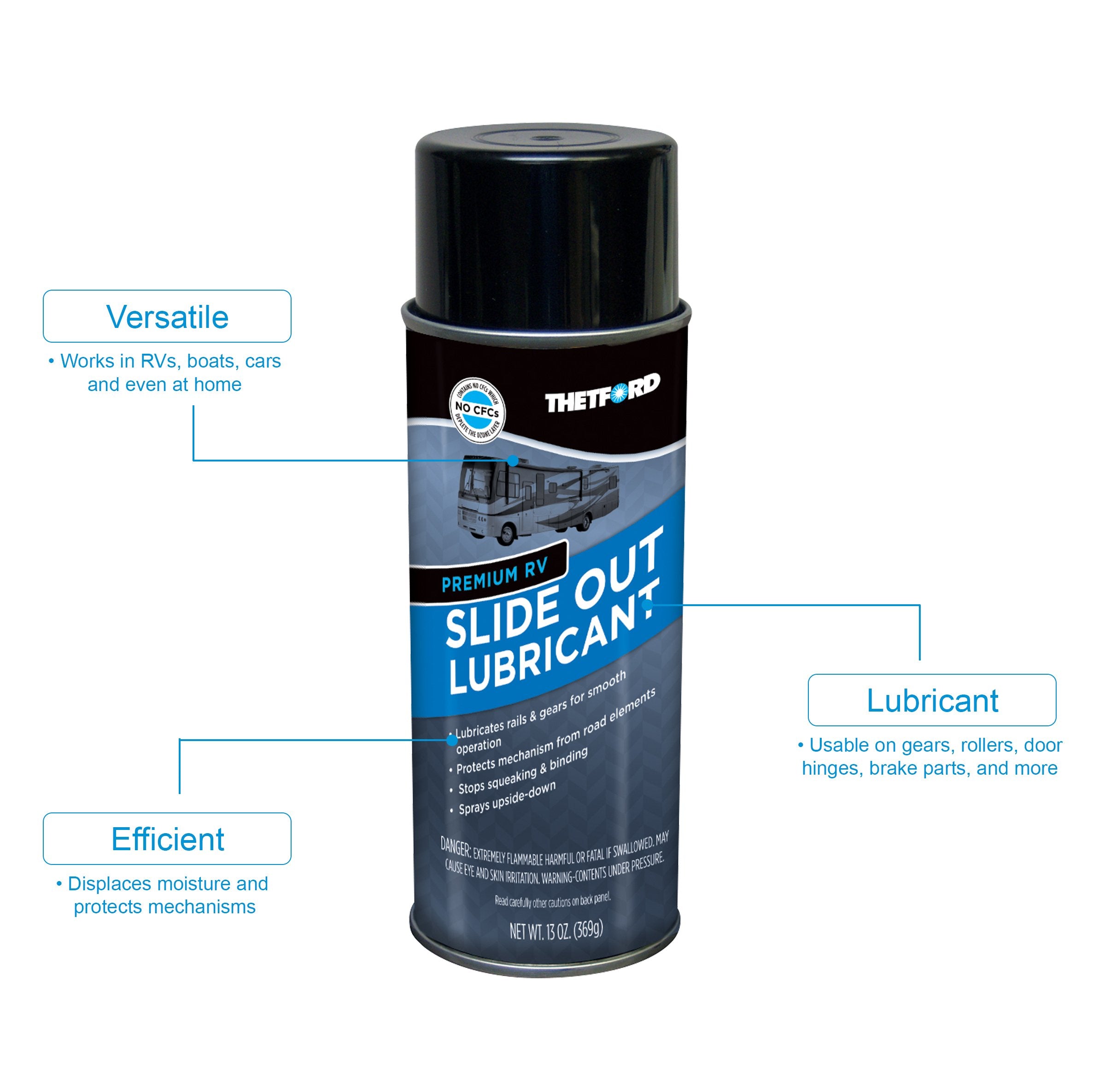 Thetford Premium Rv Slide Out Lubricant - 13 Oz - Thetford 32777