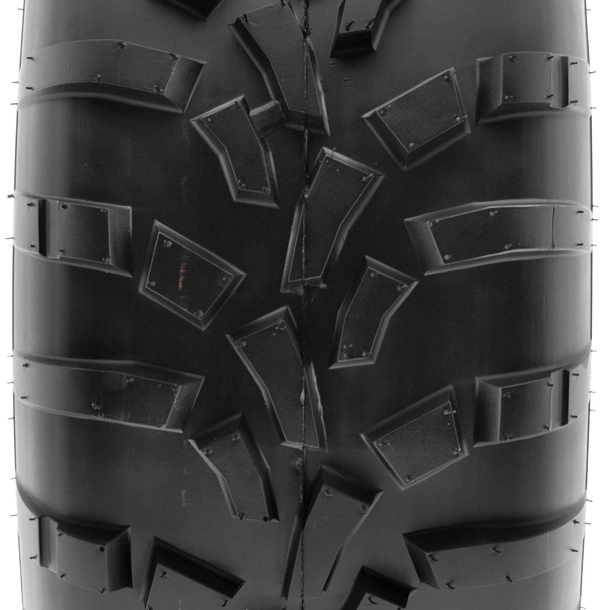 Pair of 2 SunF 25x10-12 AT-XC ATV/UTV Off-Road Tires, 6PR, Directional Knobby Tread | A010