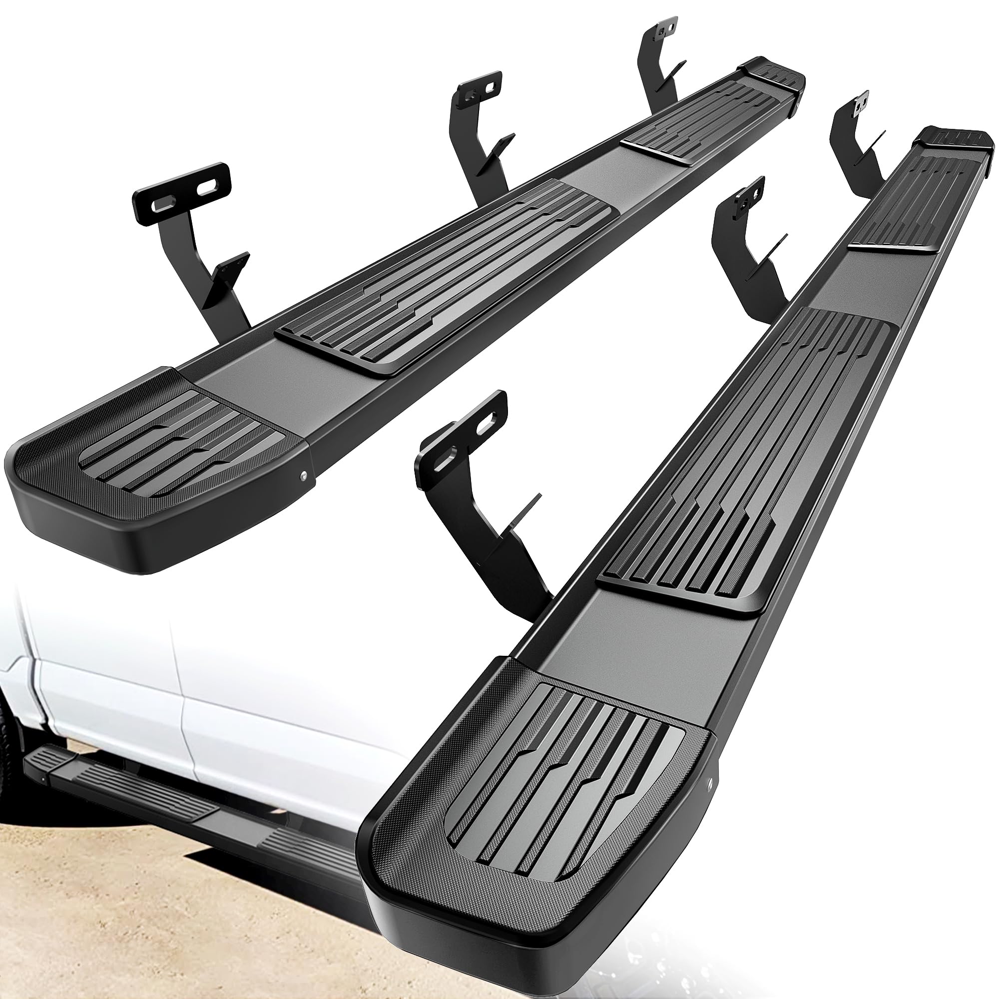 Yitamotor 6 Inches Running Boards Compatible With 2009-2018 Dodge Ram 1500 Crew Cab, 2019-2024 1500 Classic, 2010-2024 Ram 2500/