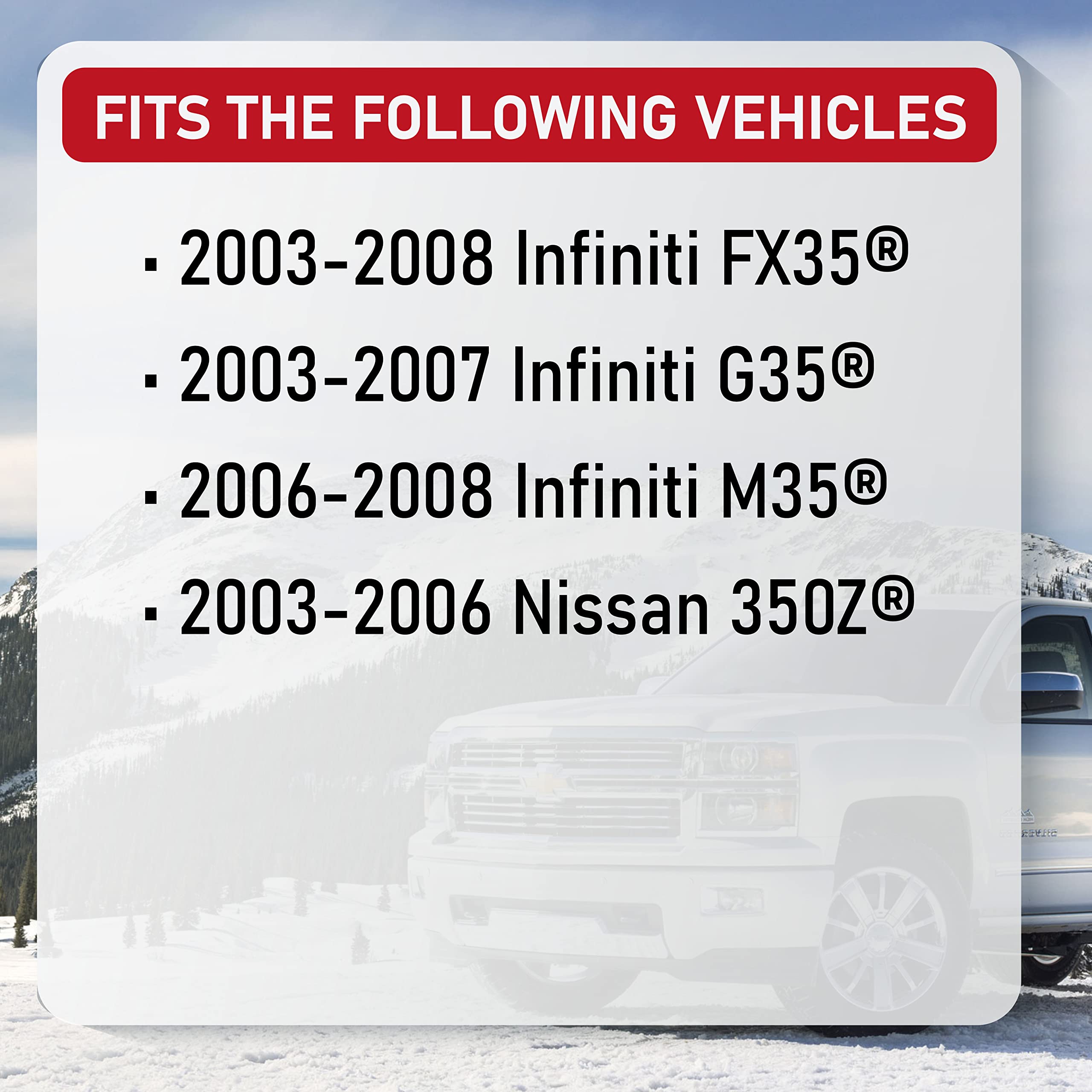 Ignition Coil Pack Set Of 6 - Compatible With Infiniti Fx35, G35, M35 & Nissan 350Z Vehicles - Replaces 22448-Al61C, Uf401, Igc0